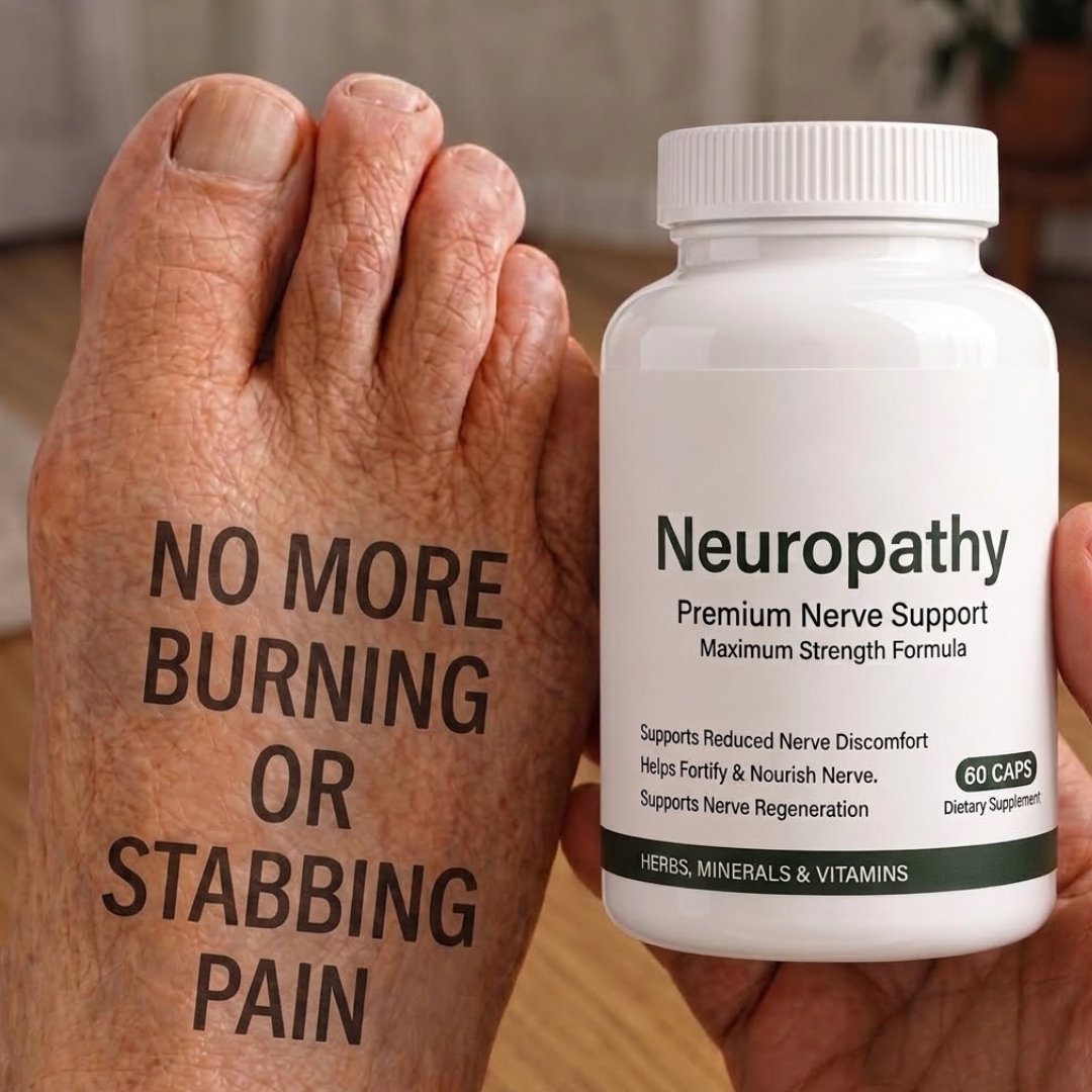 The Wellness Journal Facebook ad: Why are your feet burning?