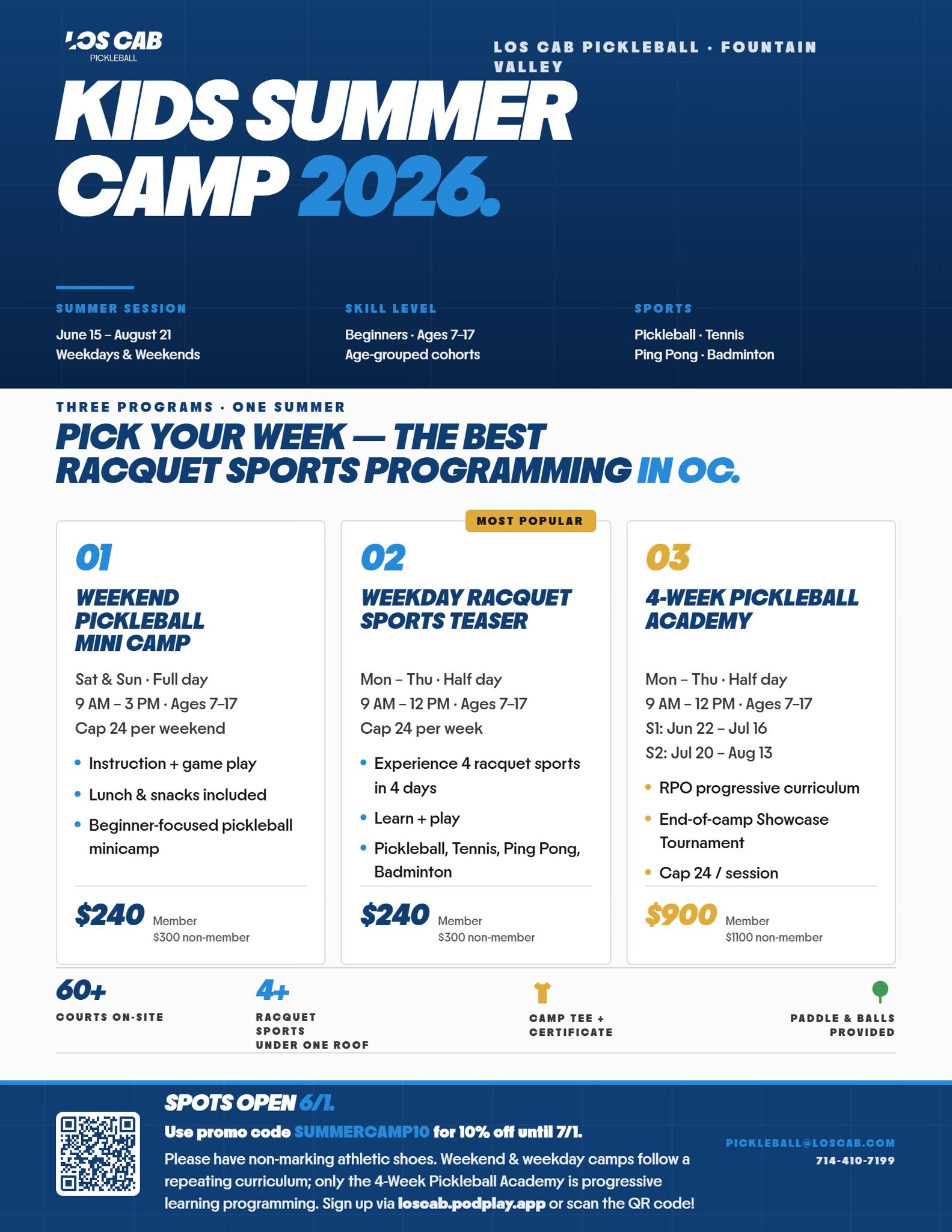 Los Cab Sports Club Facebook ad