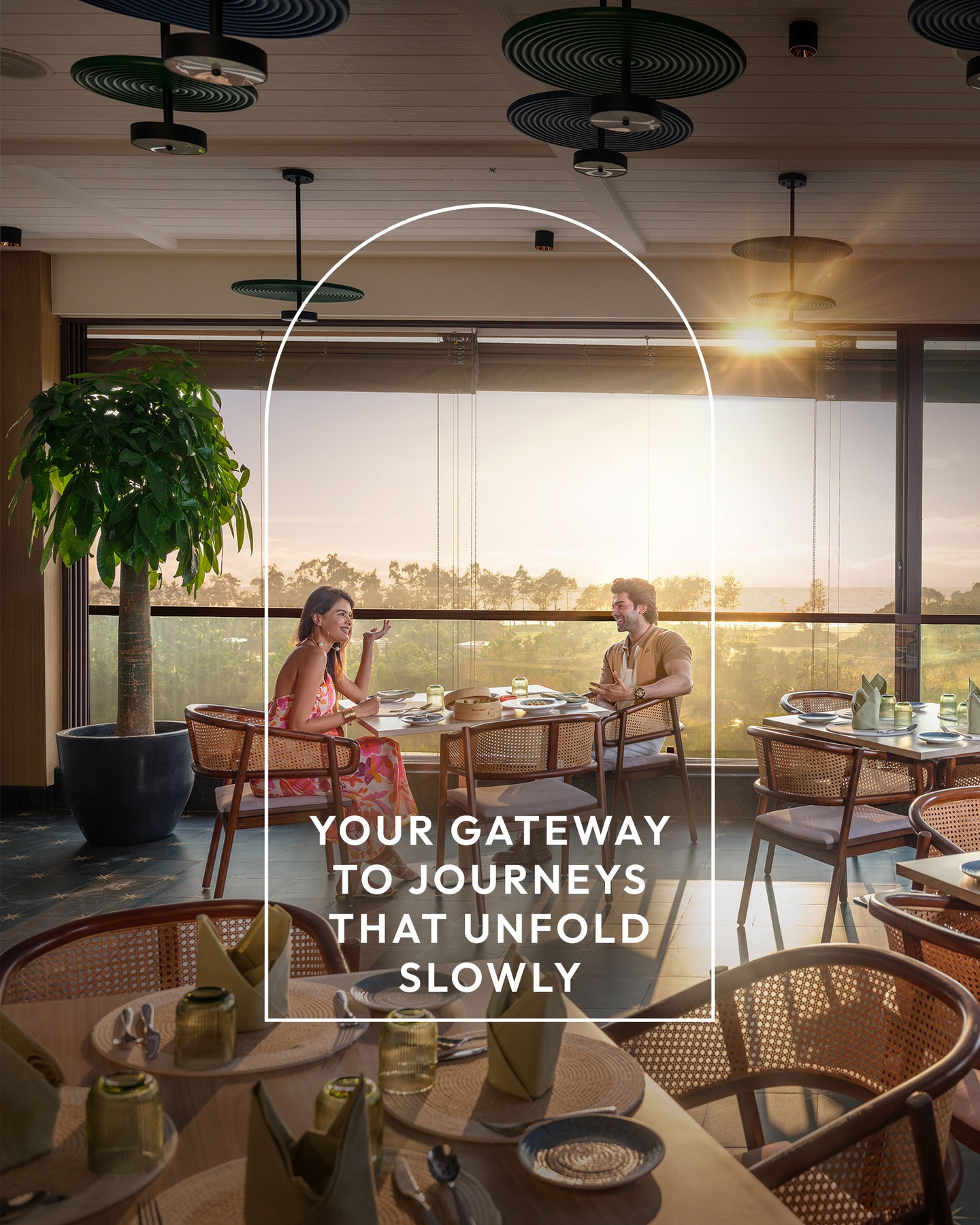 Gateway Hotels Facebook ad: Banish agendas. Delete schedules.