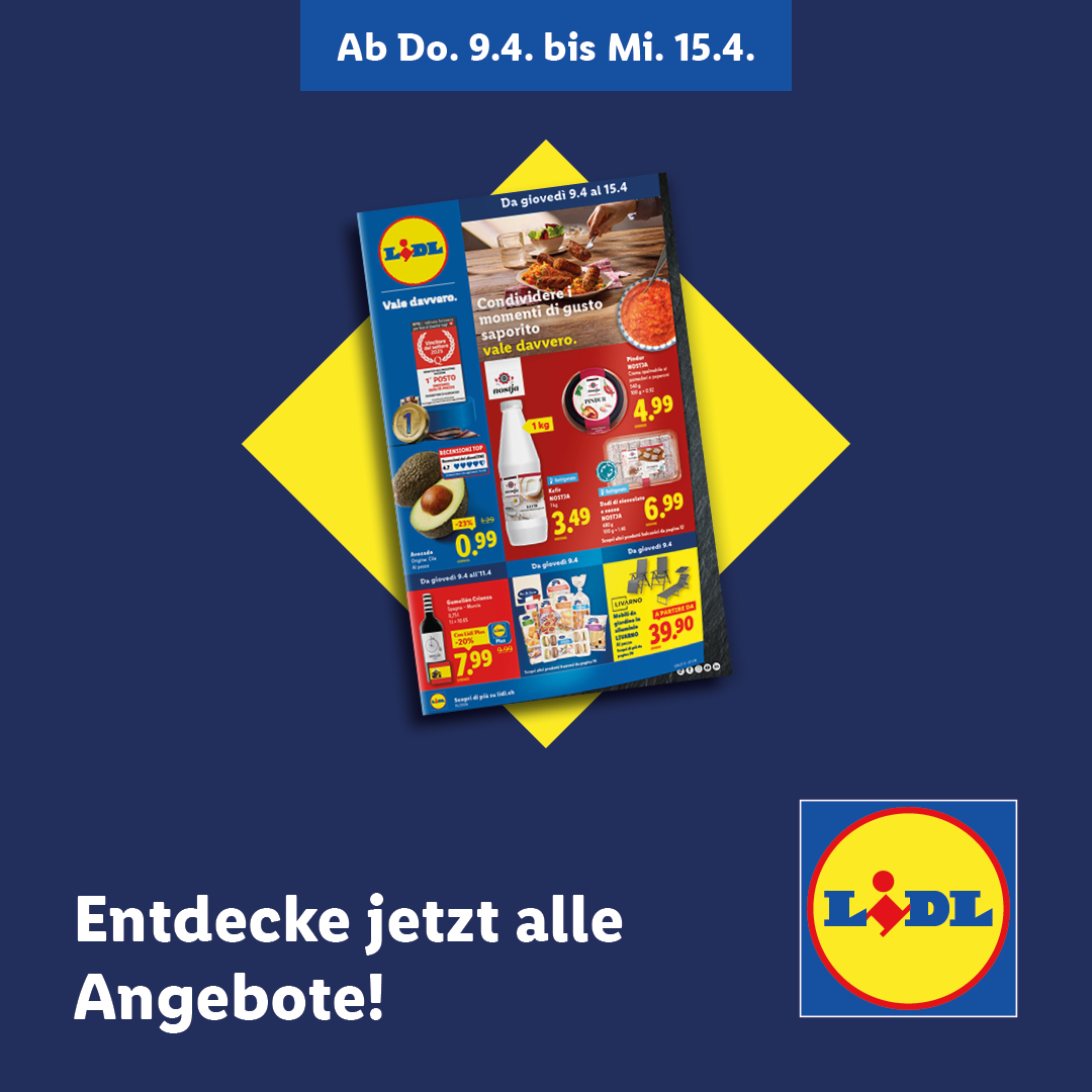 Lidl Schweiz - Suisse - Svizzera Facebook ad from Apr 7, 2026