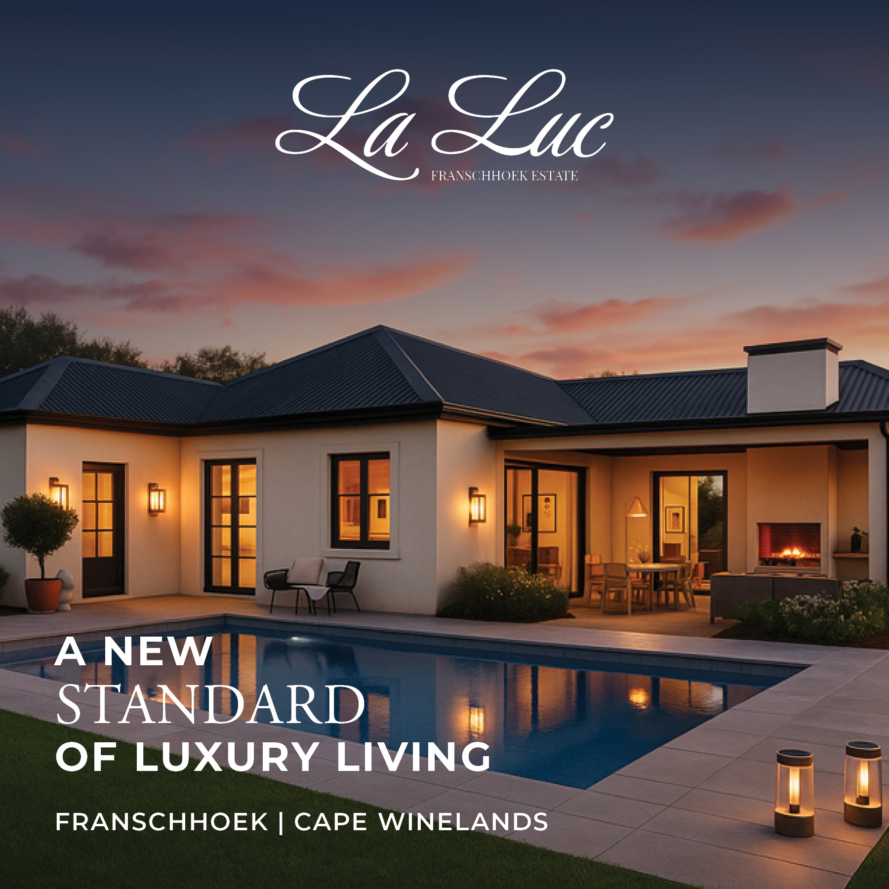 IGrow Real Estate International Facebook ad: There's a reason Franschhoek, outside Cape Town…