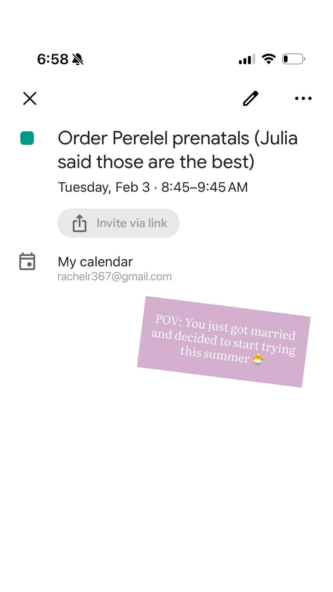 Perelel Facebook ad