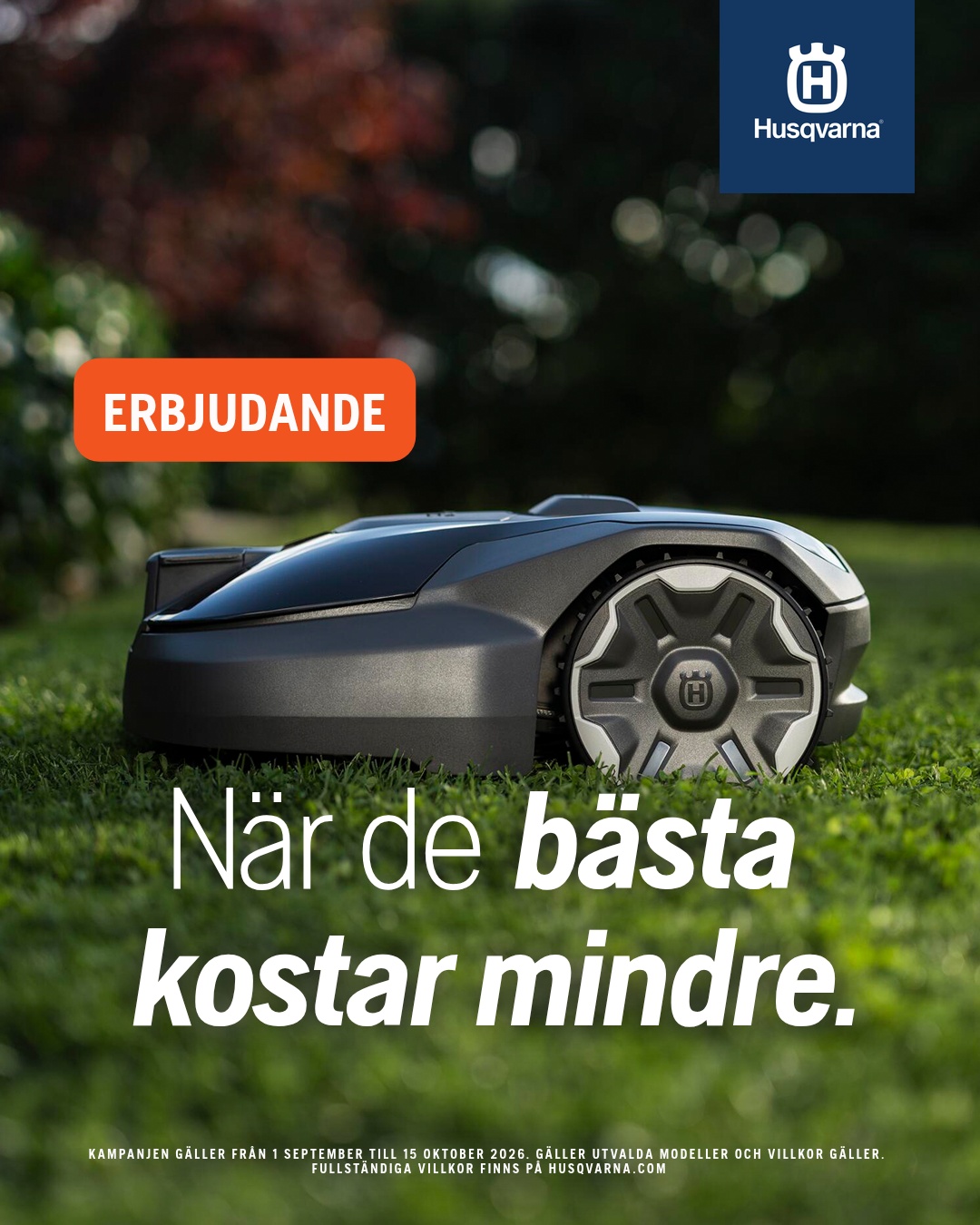 Husqvarna Facebook ad