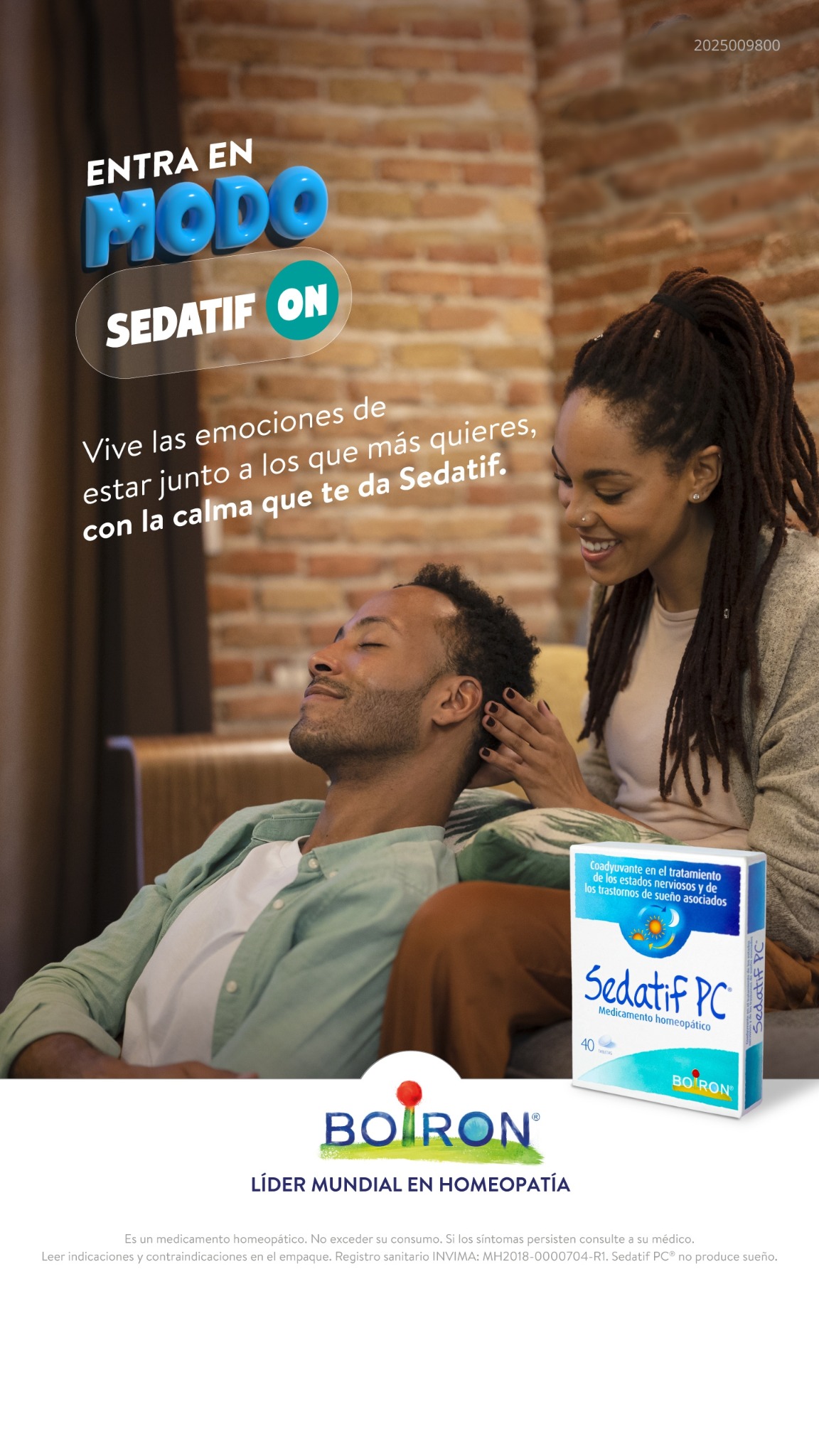 Boiron Colombia Facebook ad from May 8, 2026
