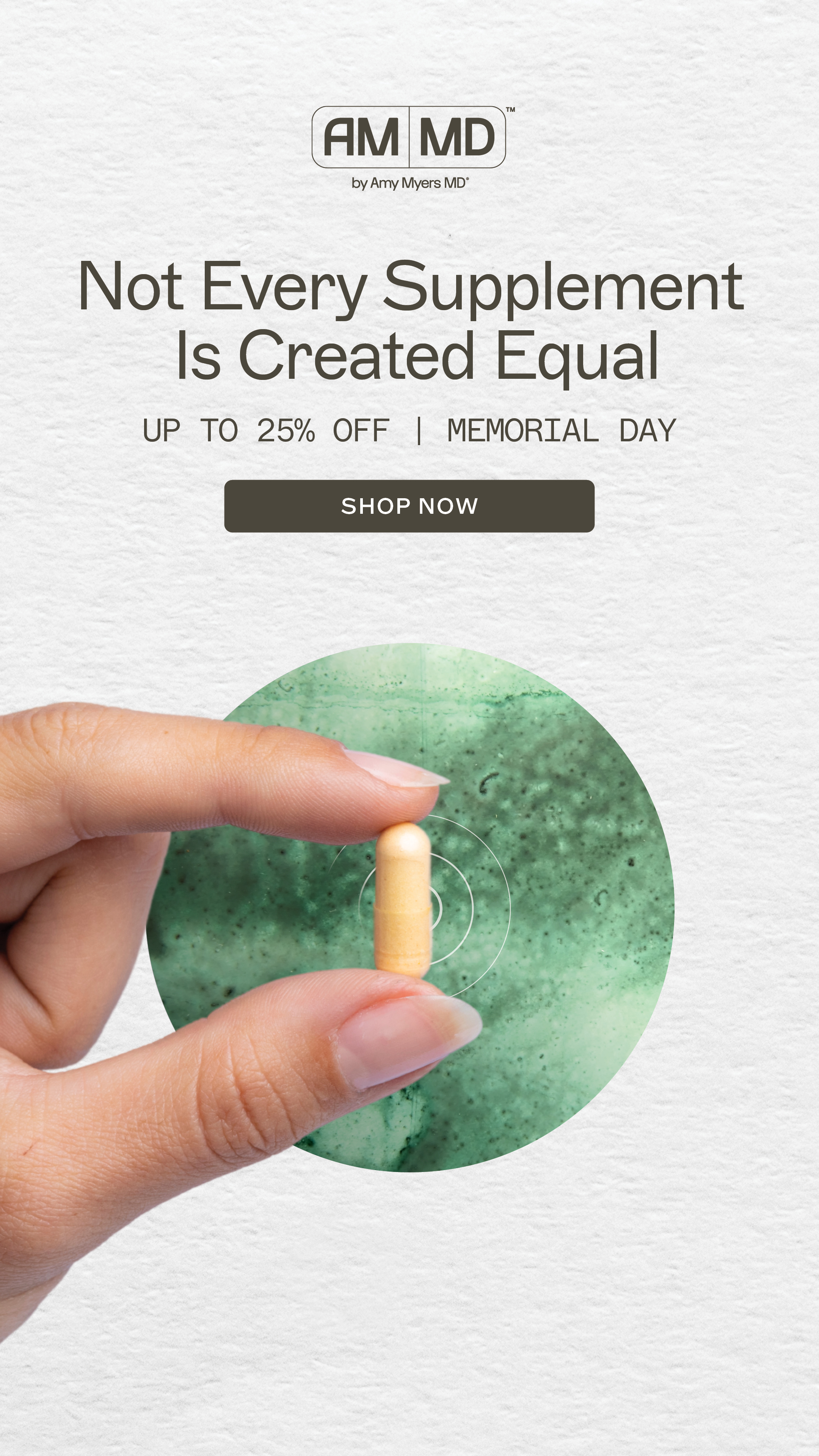 Amy Myers MD Facebook ad from May 22, 2026