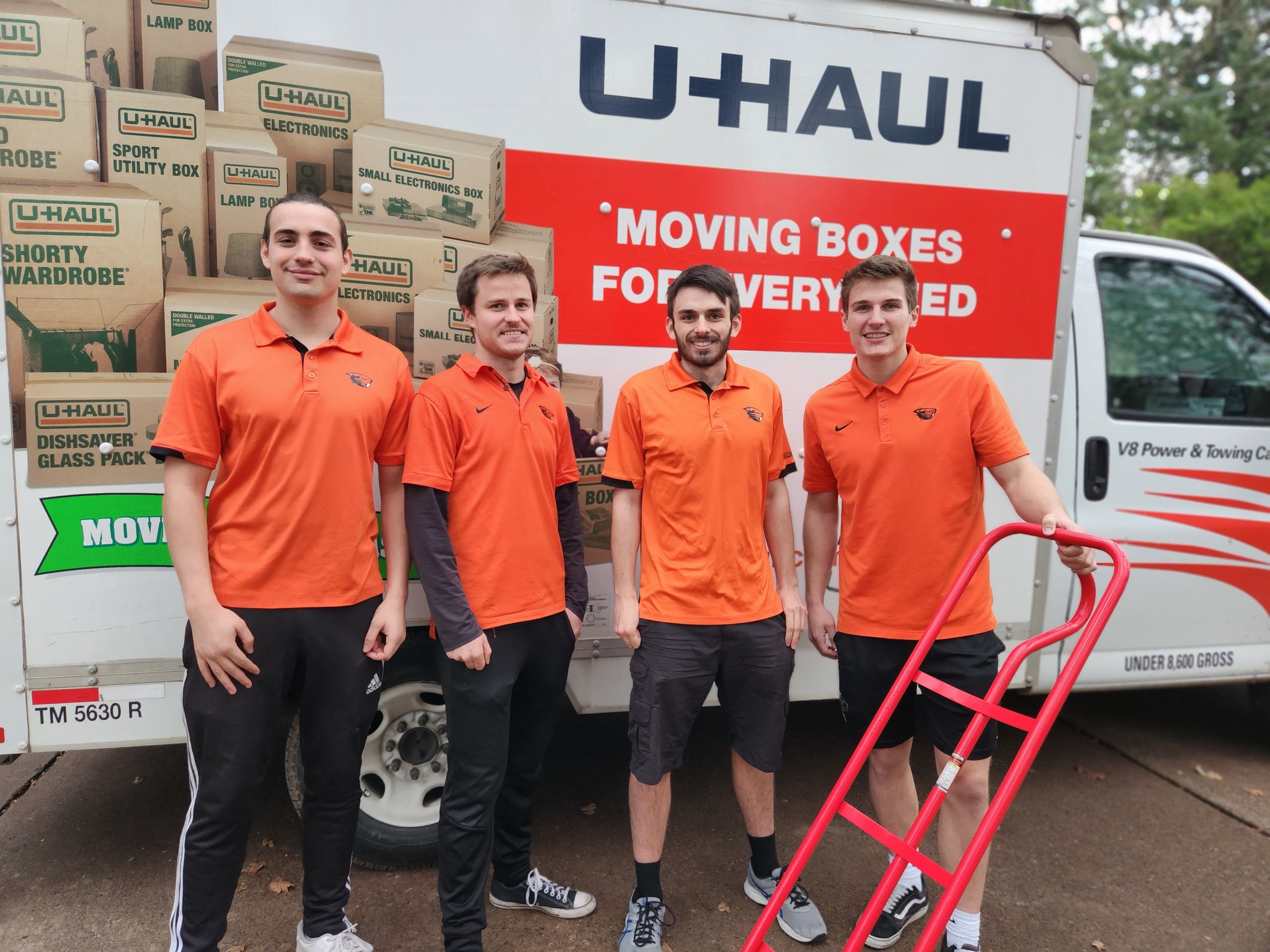 Beaver Town Movers Facebook ad: The trusted local moving labor service for Corvallis.