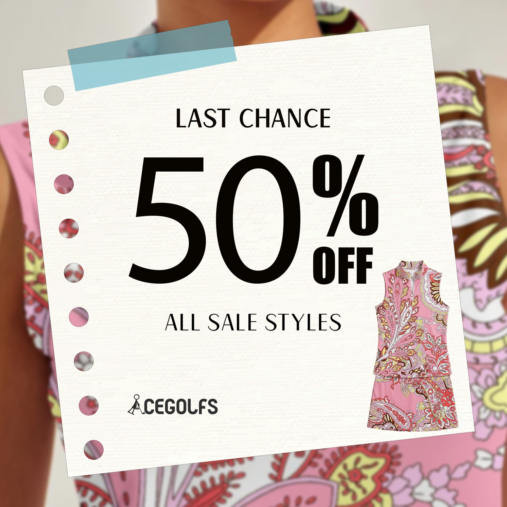 Acegolfs Facebook ad