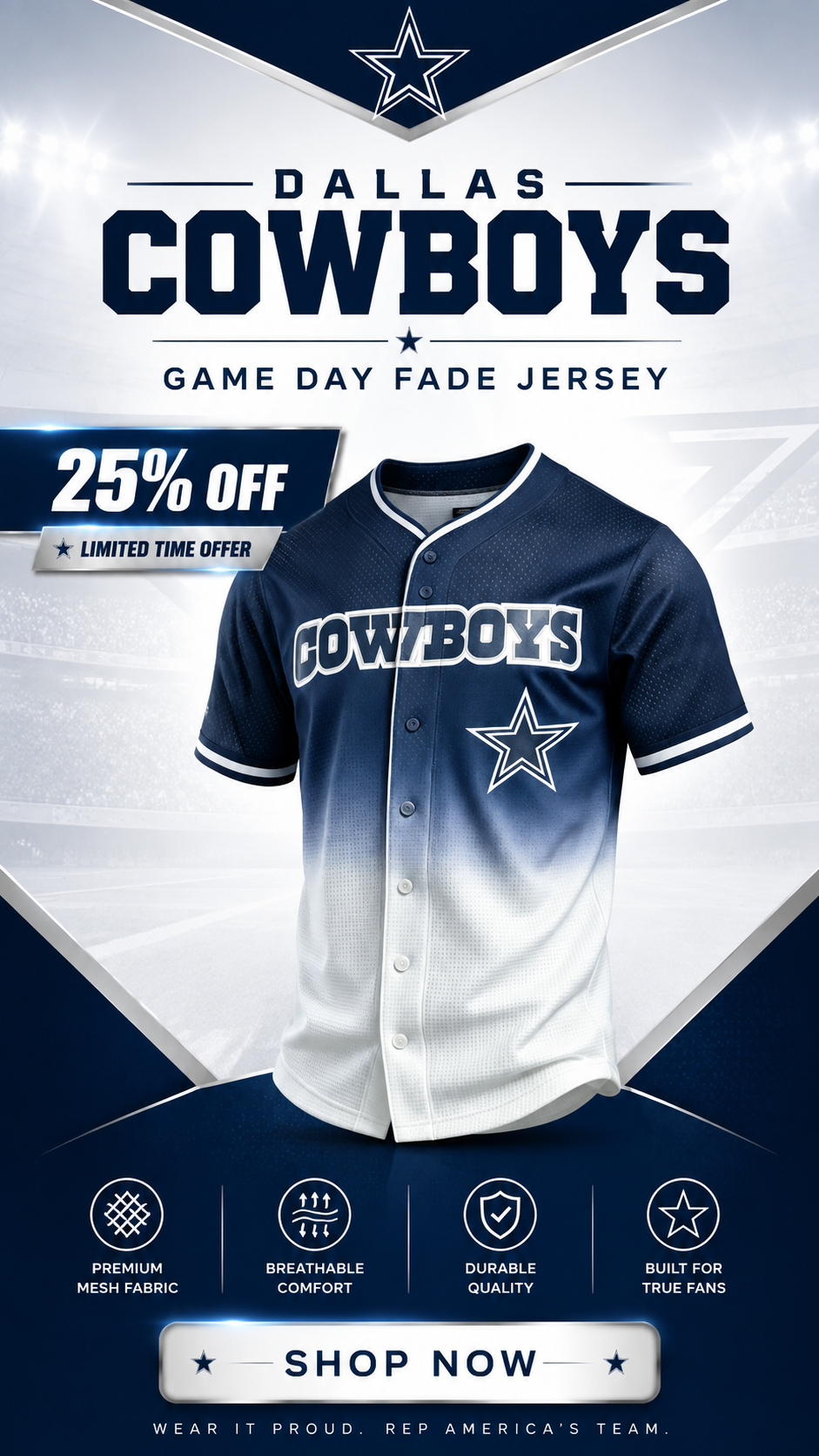 Mrharvie-US Facebook ad: Game Day Style Starts Here!