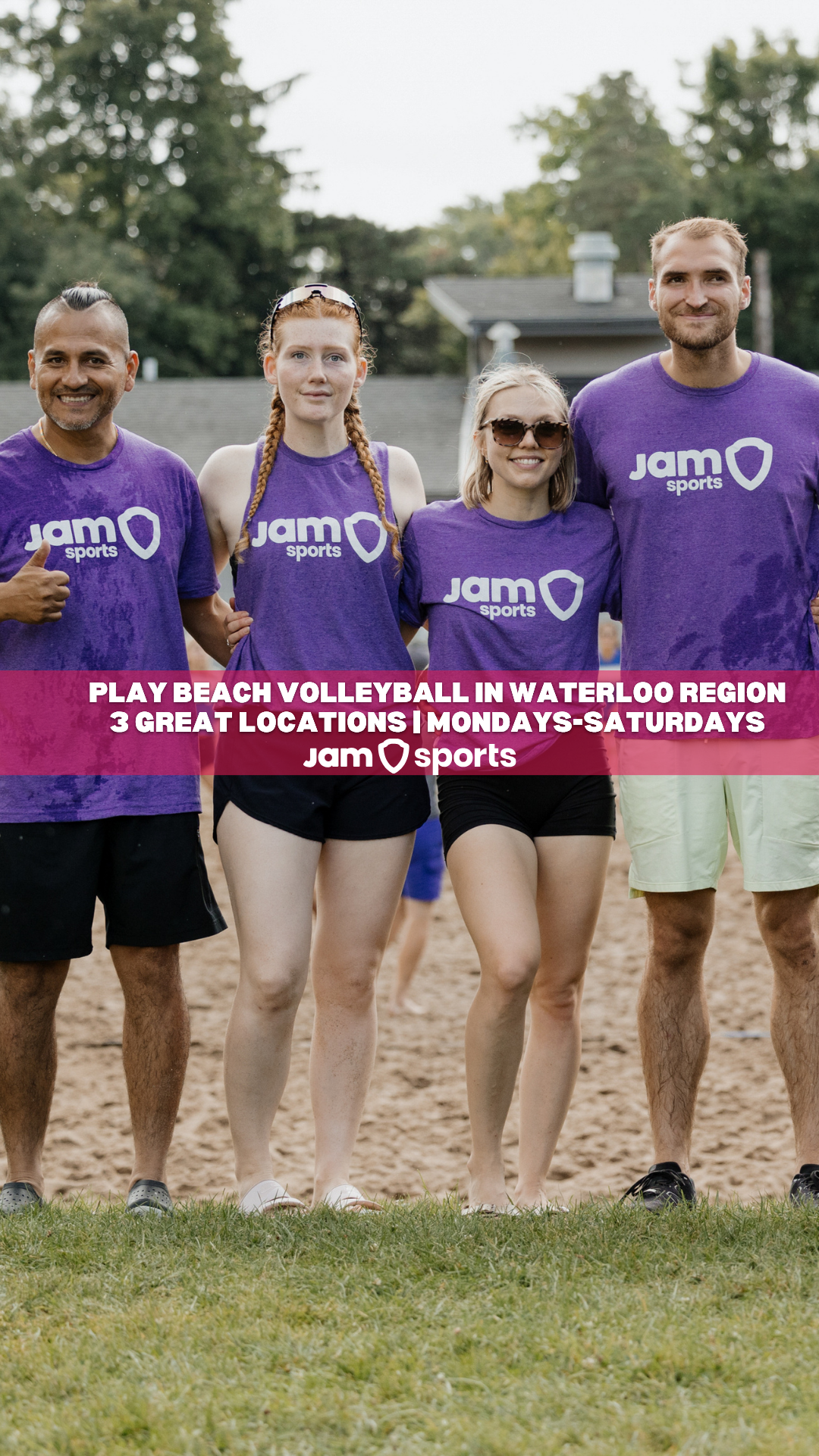 JAM Sports Waterloo Region Facebook ad from May 30, 2026