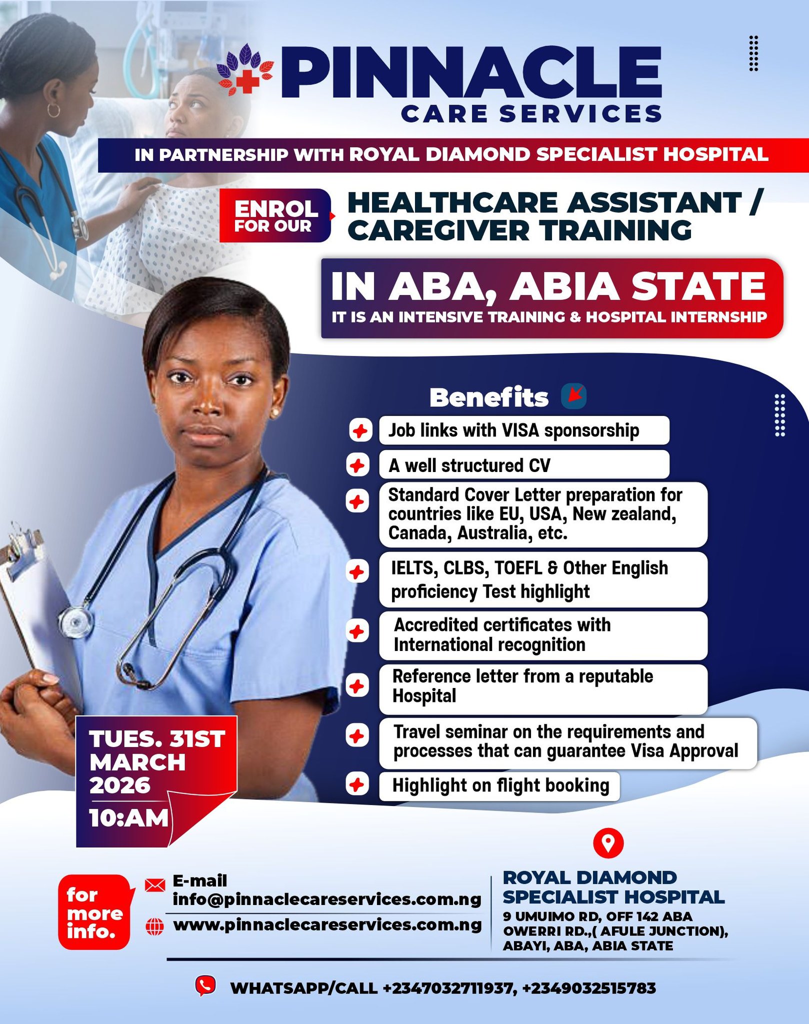Pinnacle Care Services Facebook ad