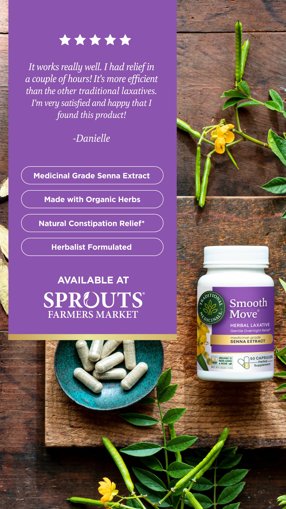 Traditional Medicinals Facebook ad