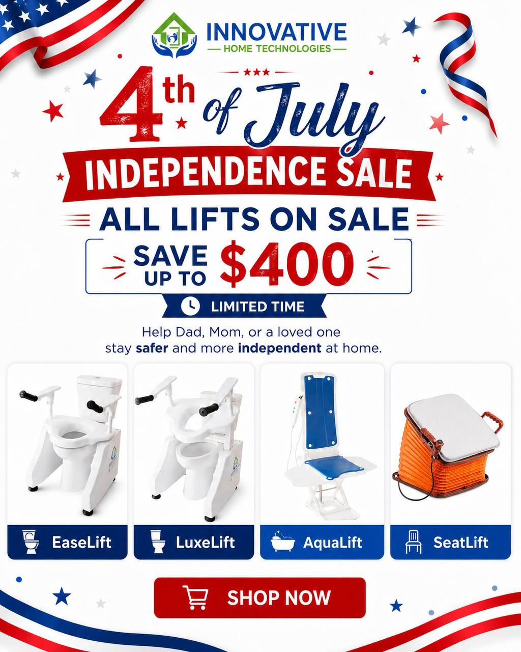 Innovative Home Technologies, LLC Facebook ad