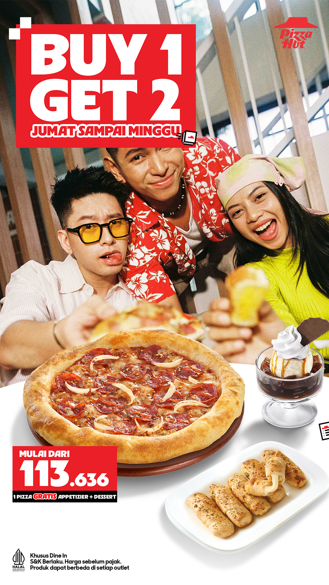 Pizza Hut Indonesia (Official) Facebook ad from Jul 31, 2026