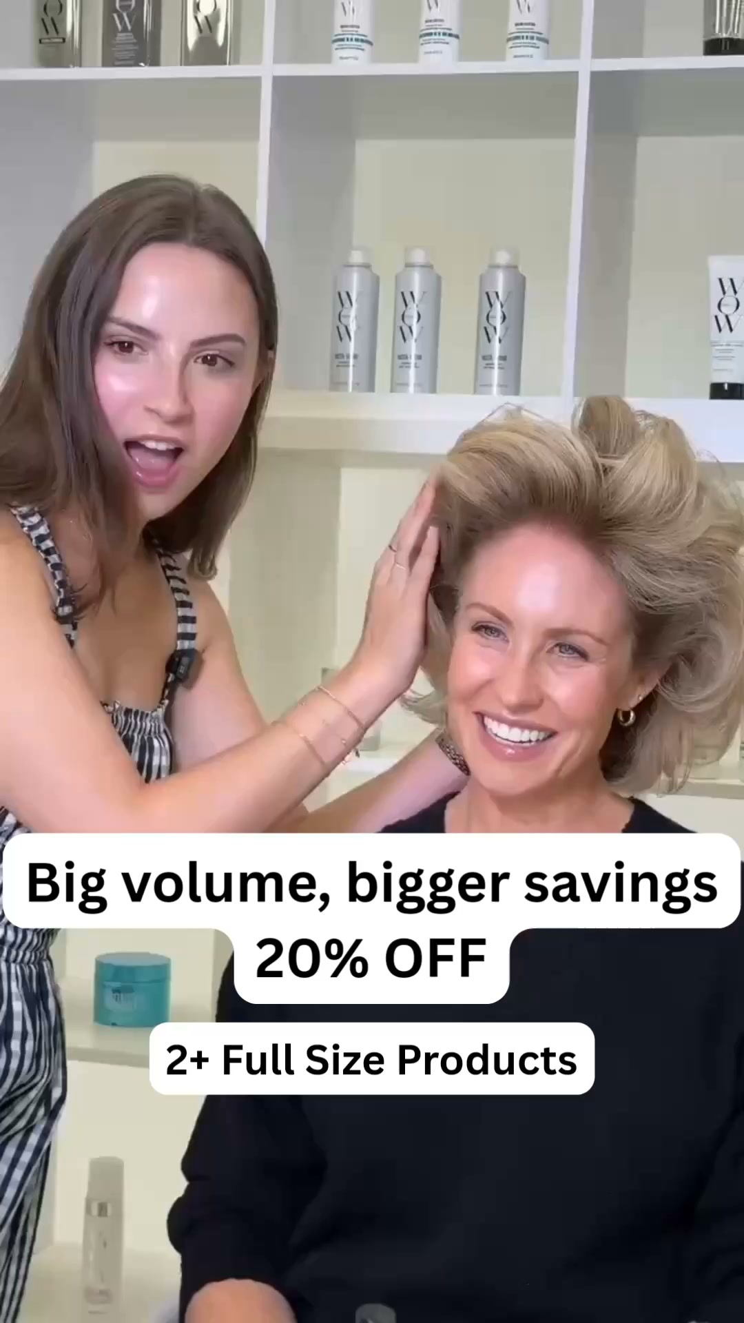 Color Wow Facebook ad: Fall Flash Sale