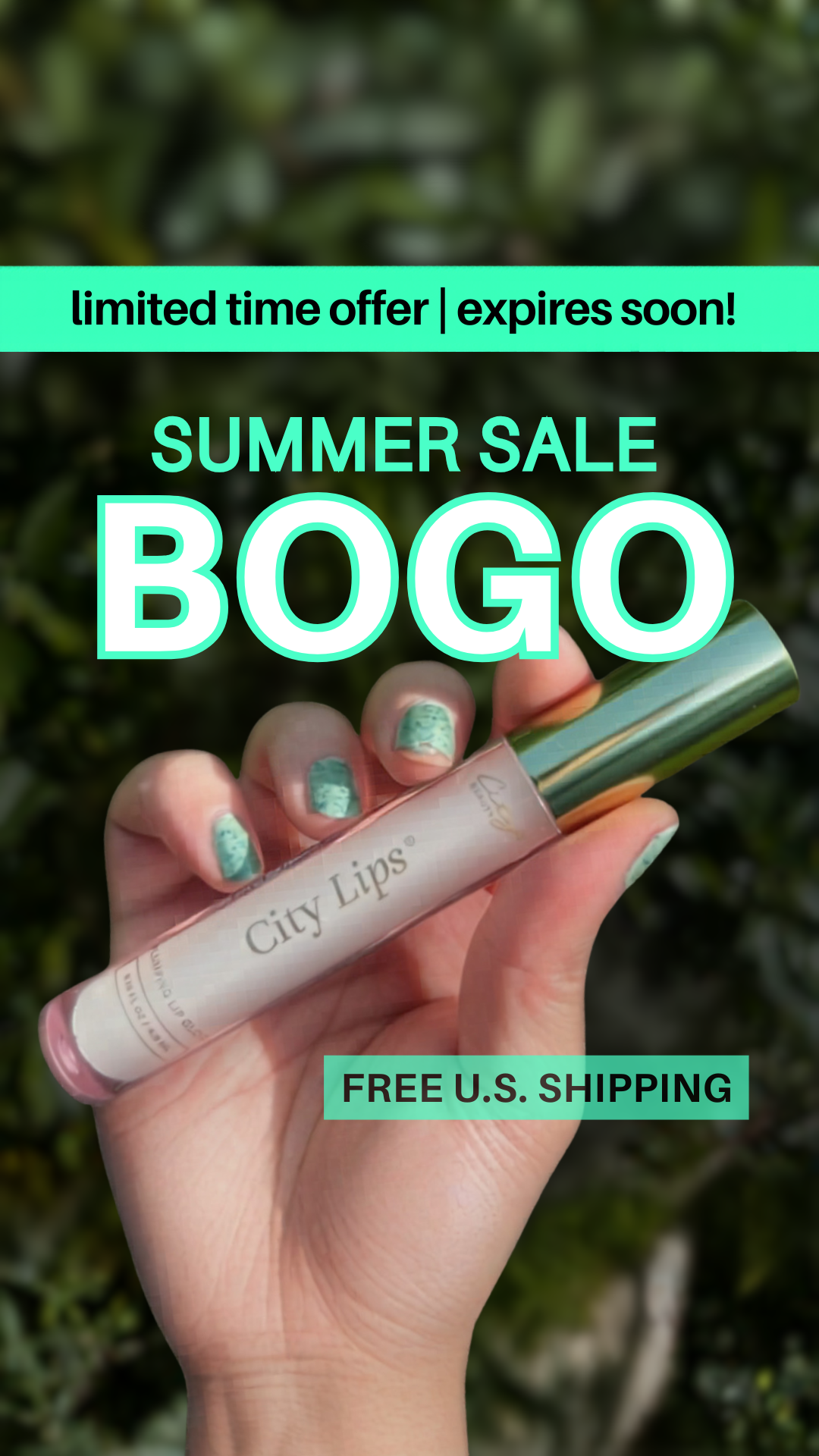 City Beauty Facebook ad