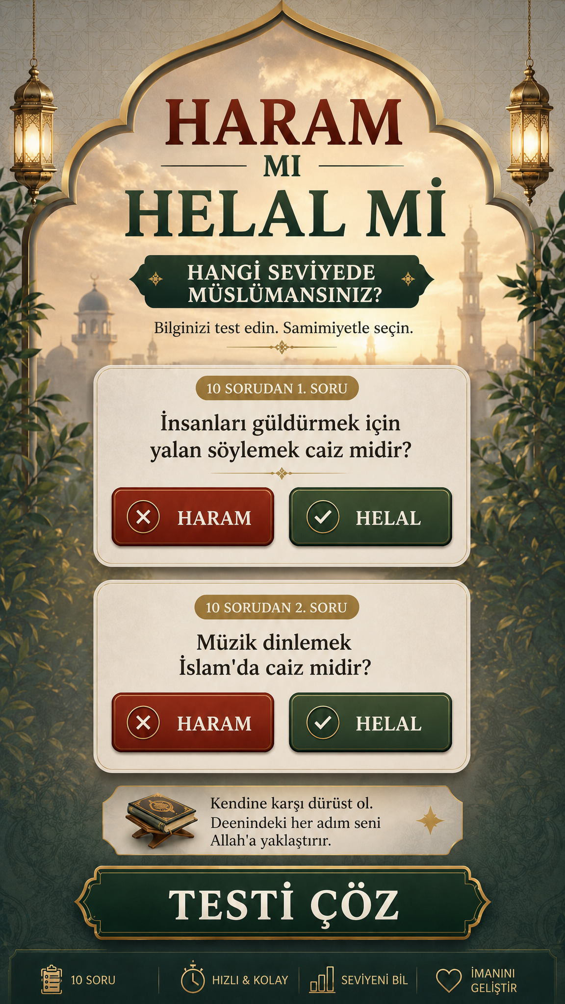 Imam Advice Daily Facebook ad
