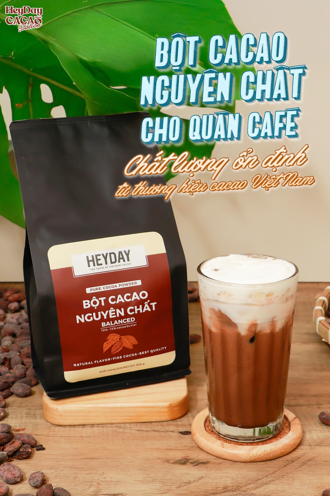 Heyday Cacao Supply Facebook ad