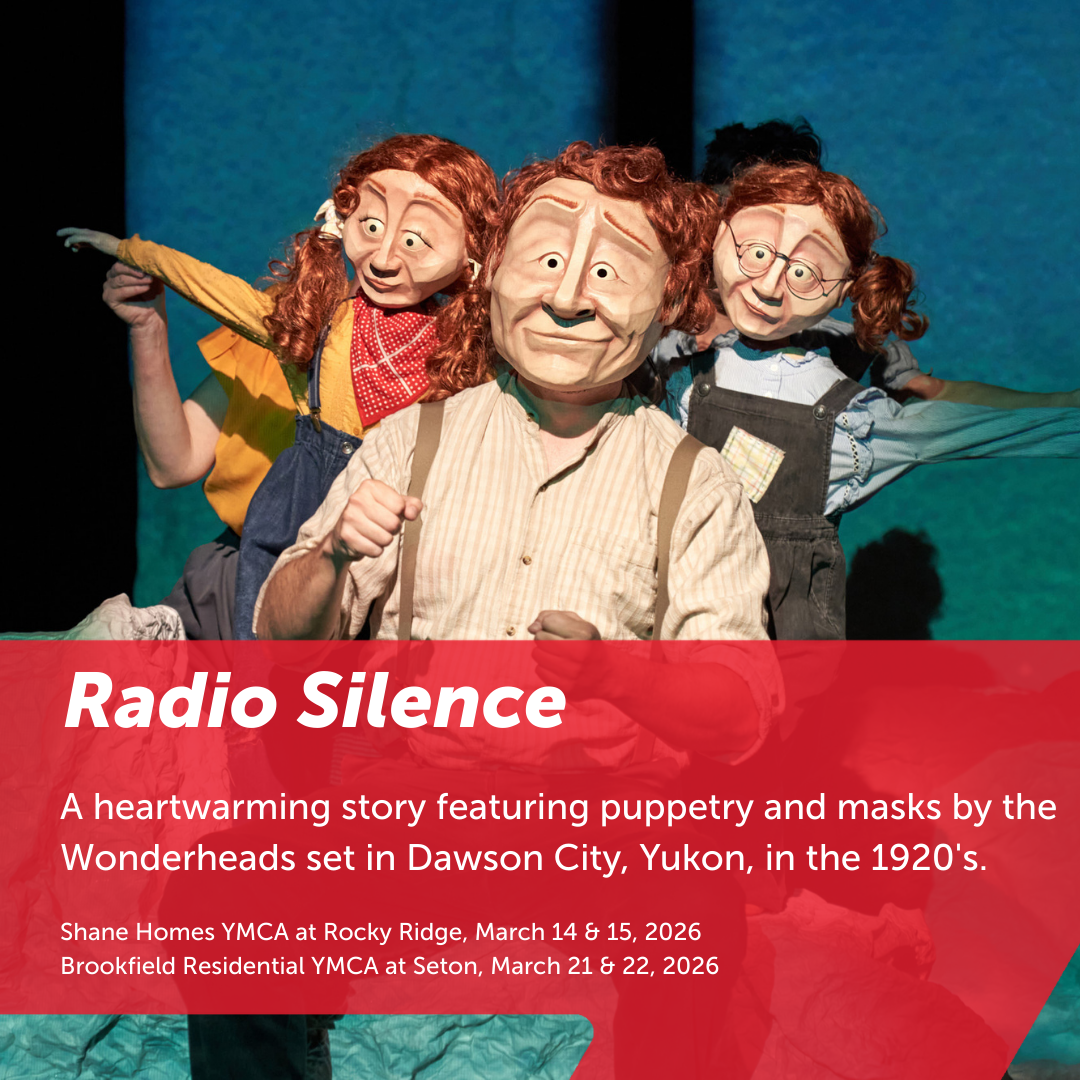 YMCA Calgary Facebook ad: Experience live theatre with performances for kids, teens…