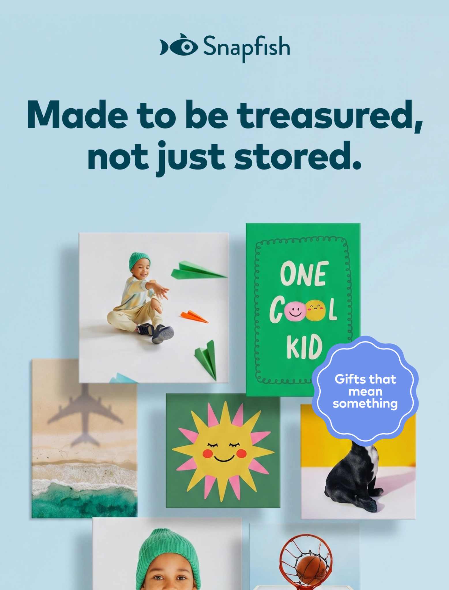 Snapfish UK Facebook ad