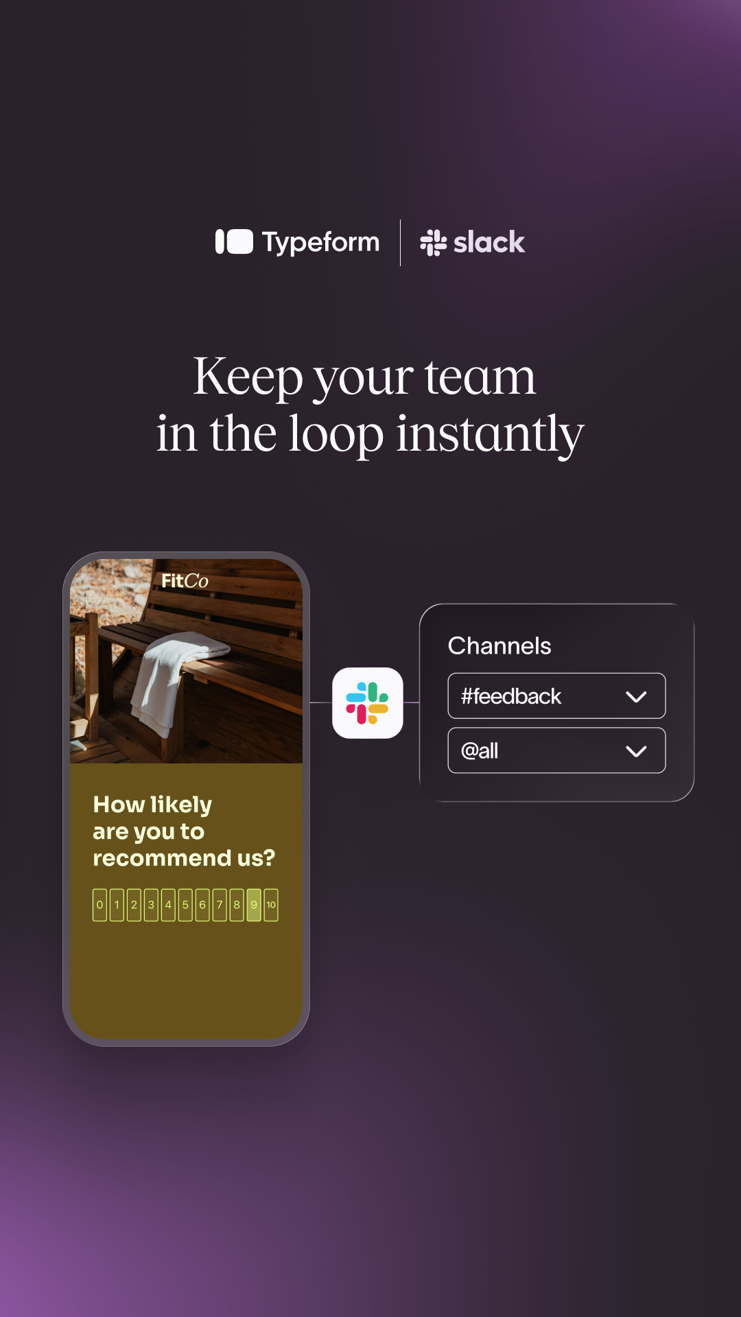 Typeform Facebook ad