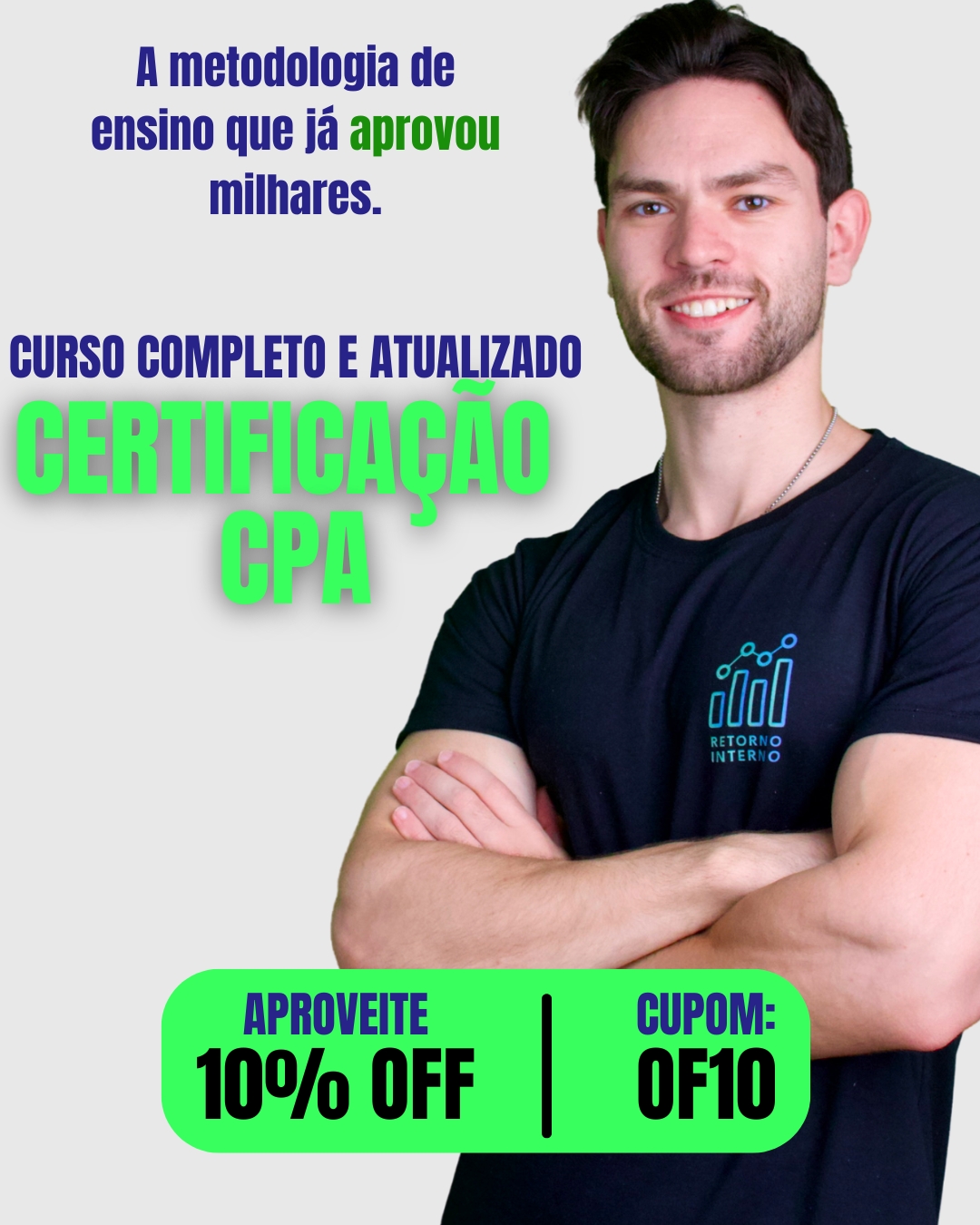 Prof. Renan Duarte Facebook ad: Não estude no escuro. Estude com método.