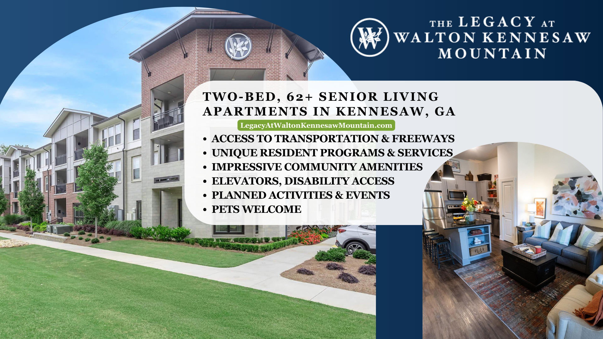 The Legacy at Walton Kennesaw Mountain Facebook ad
