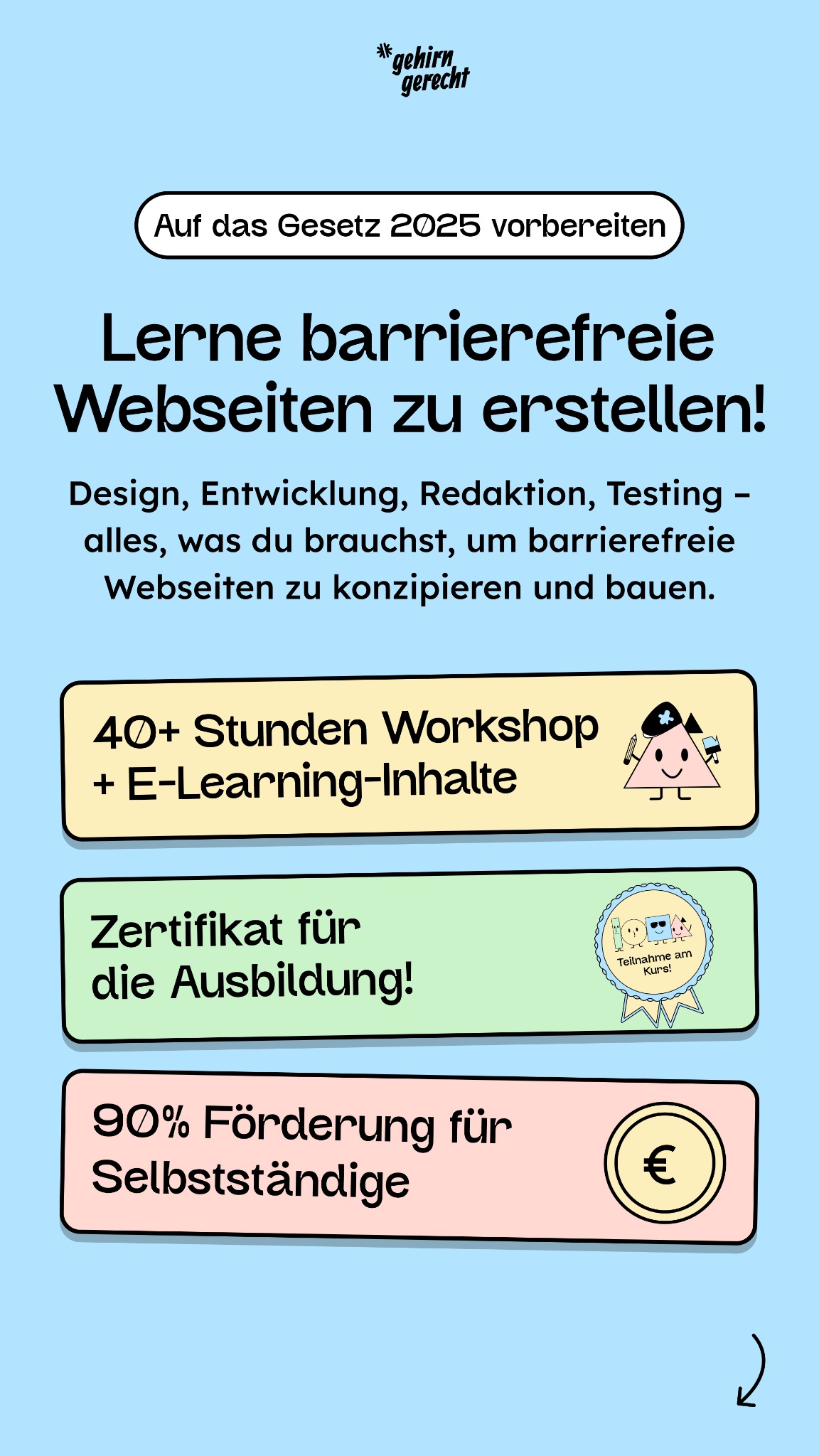 Gehirngerecht Digital Facebook ad from Jan 14, 2026