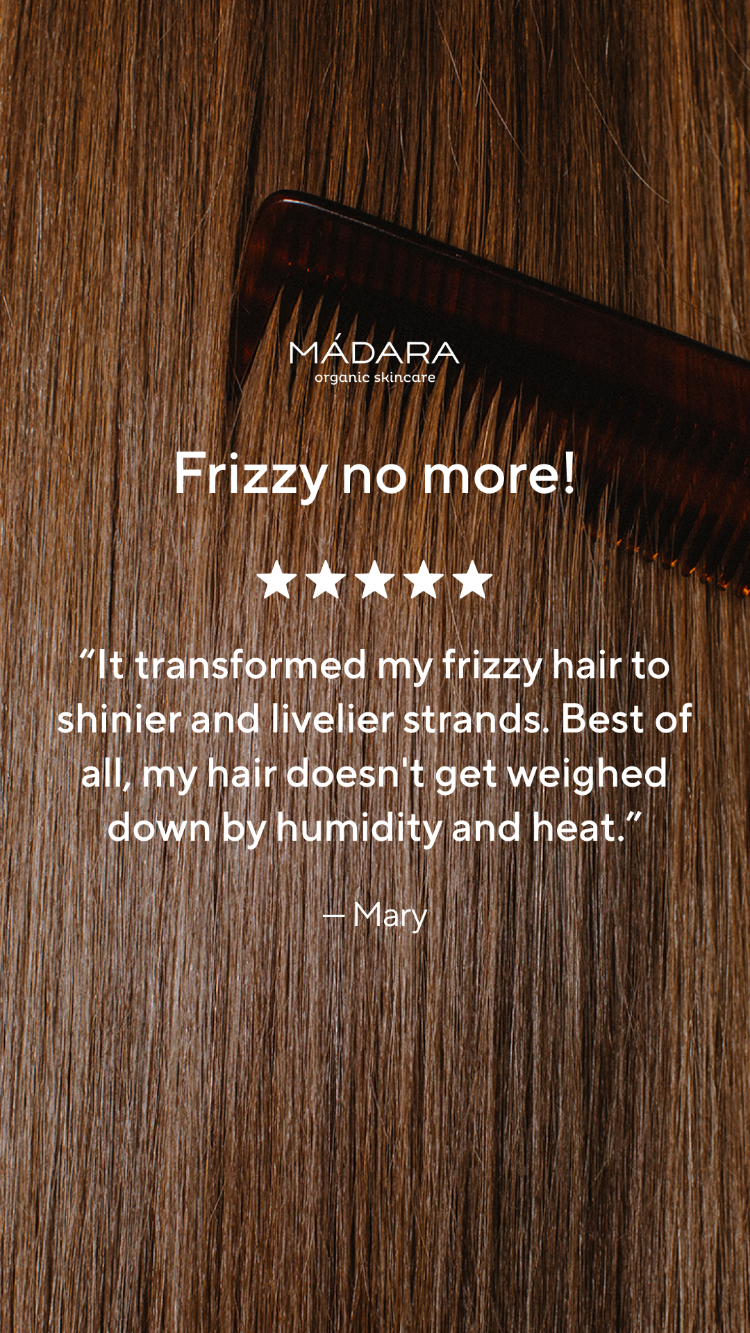 Mádara Organic Skincare Facebook ad