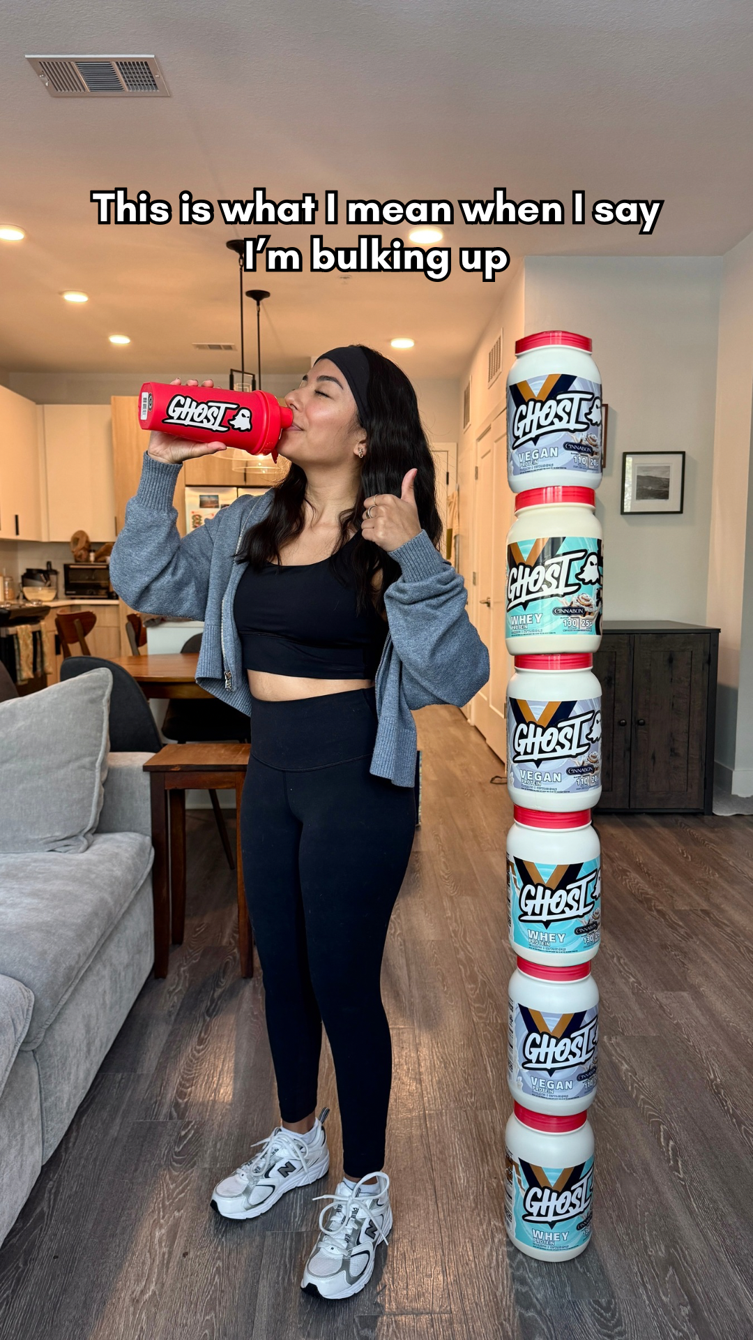 Cinnabon Facebook ad: Cinnabon Protein from Ghost
