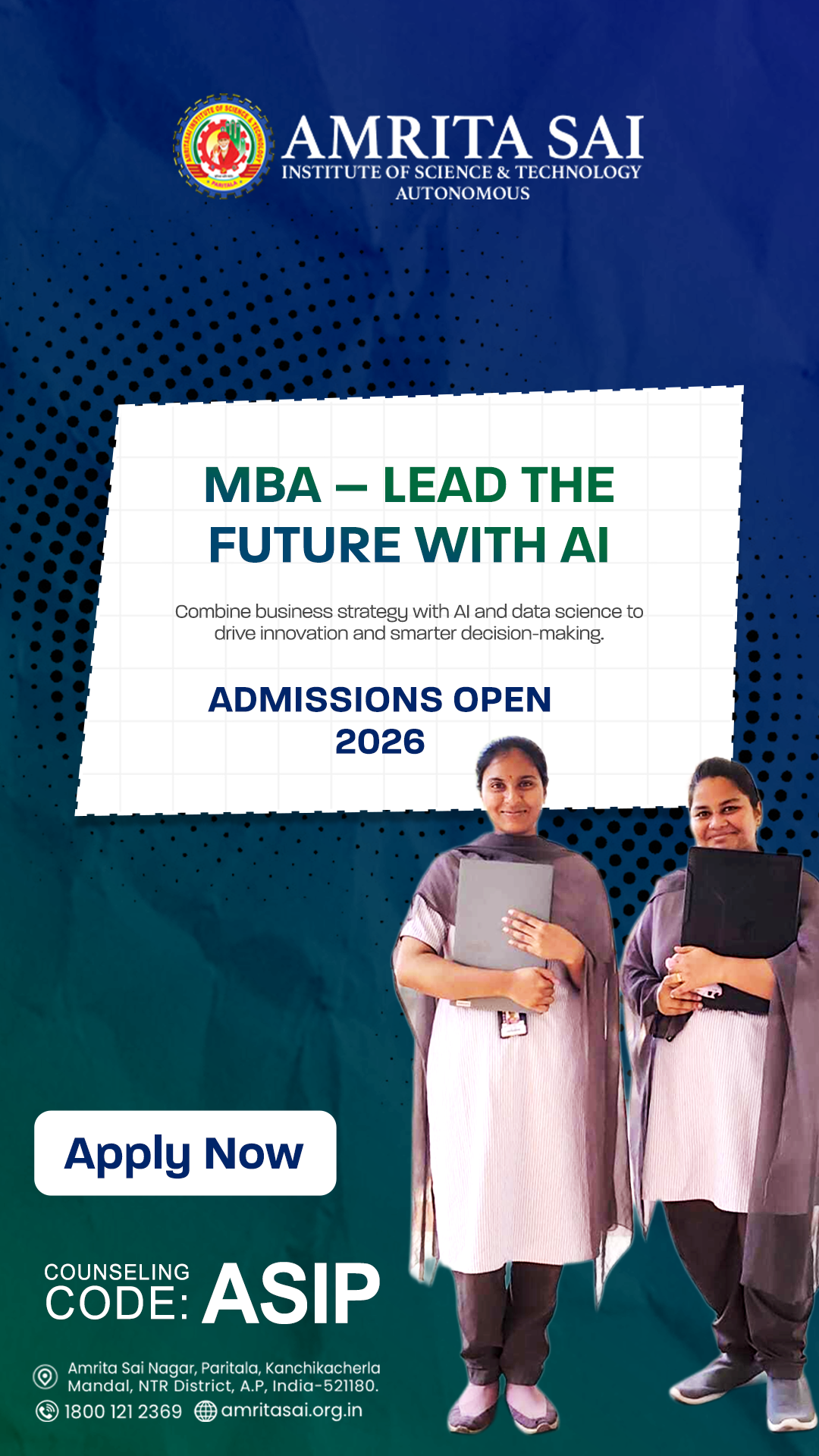 Amrita Sai Institute of Science & Technology , Paritala Facebook ad