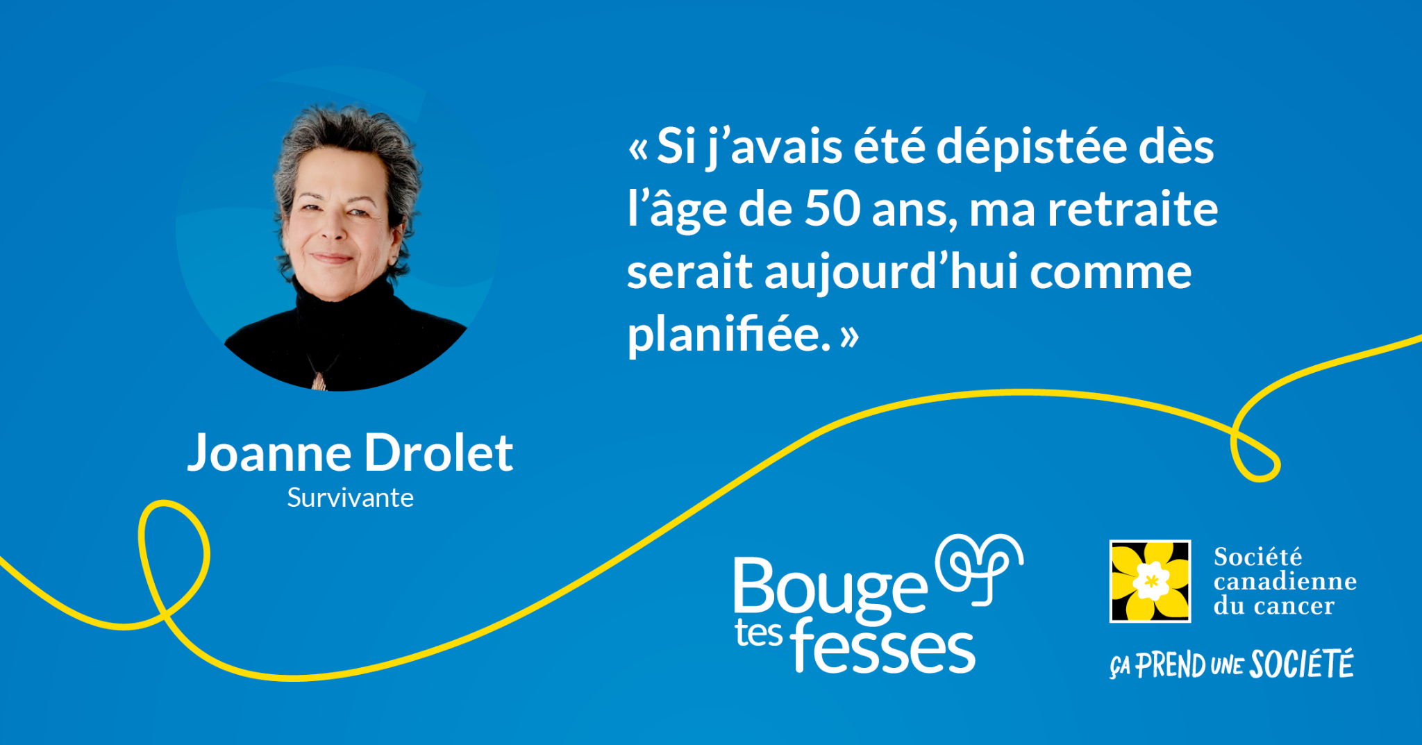 Société canadienne du cancer Facebook ad