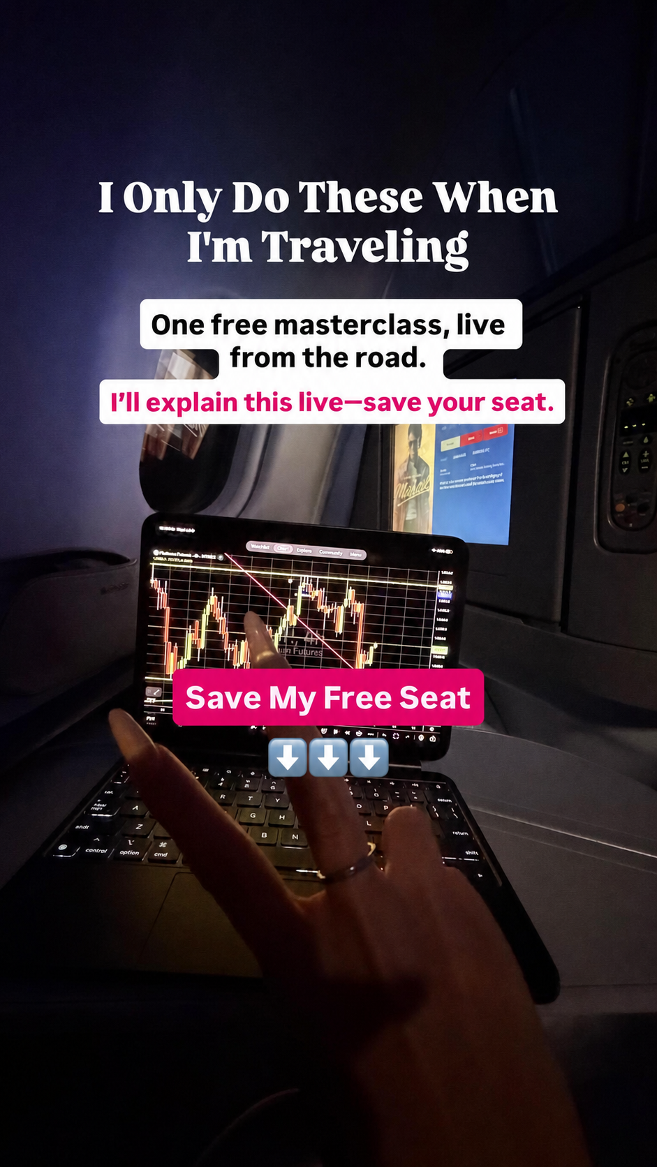 Tori Trades Facebook ad