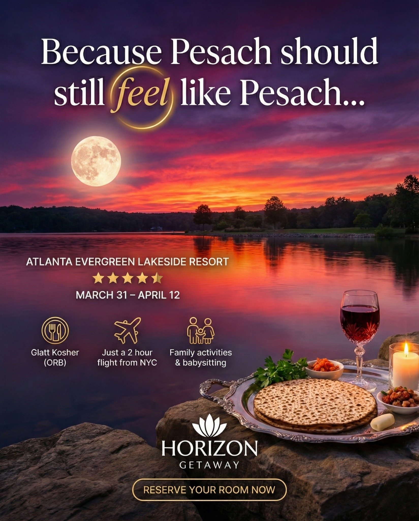Horizon Getaway Facebook ad