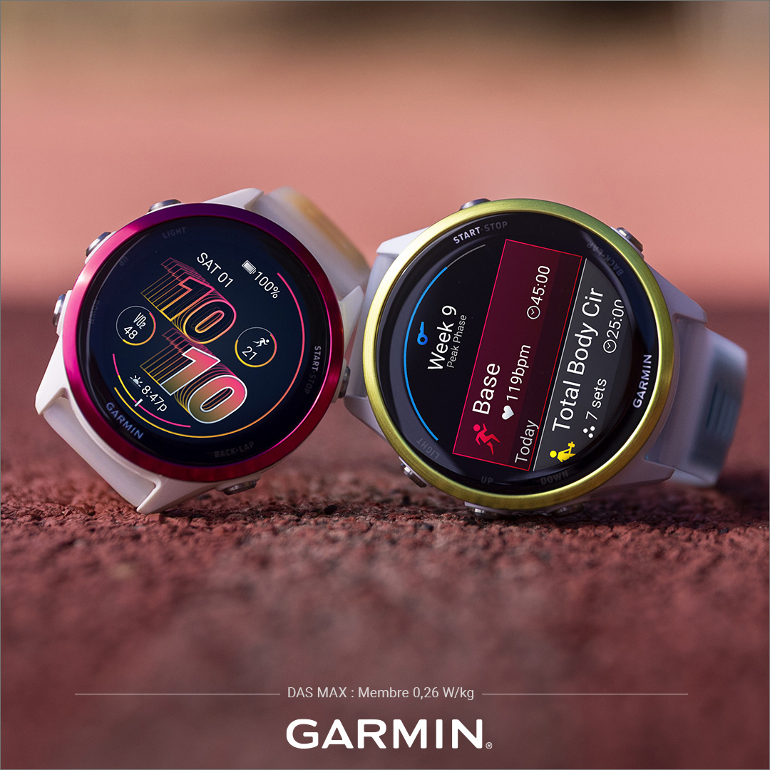 Garmin Facebook ad: Garmin Forerunner