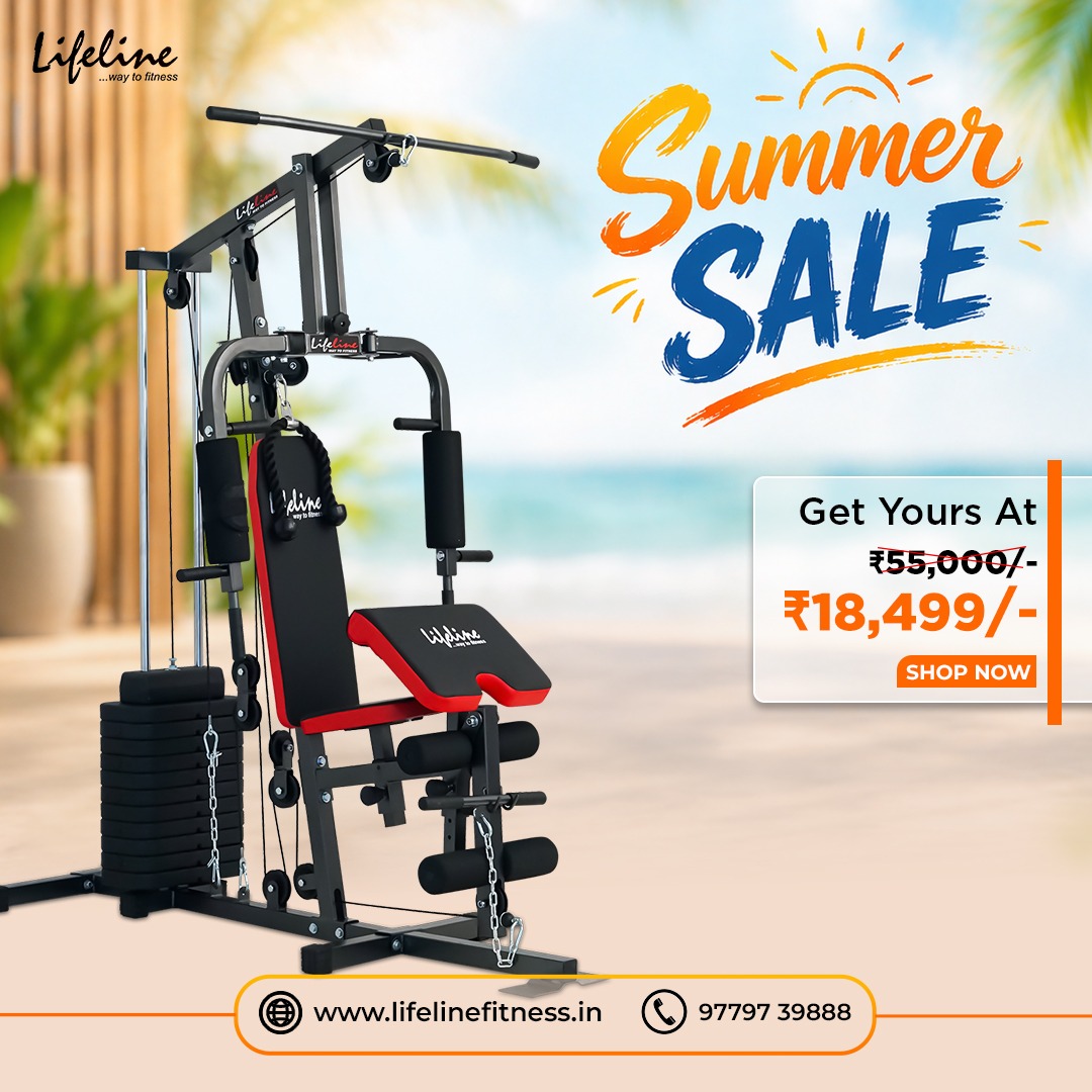 Lifeline Fitness Facebook ad: This Summer Beat the Heat with Lifeline Fitness!