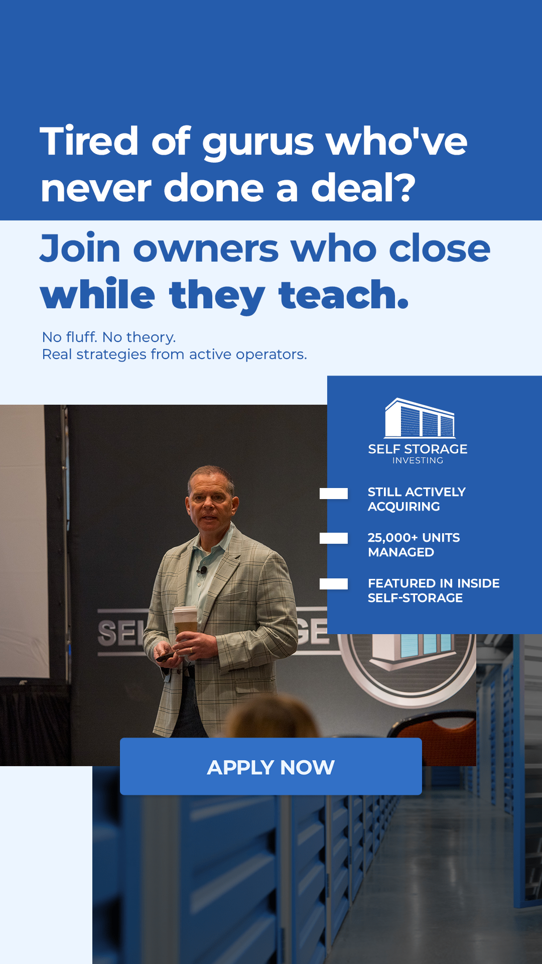 SelfStorageInvesting.com Facebook ad