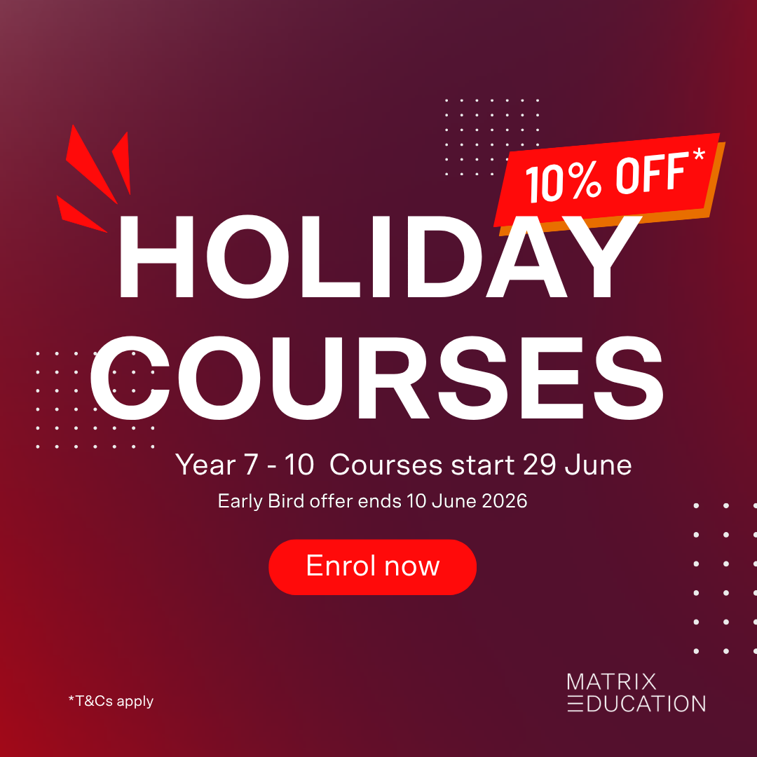 Matrix Education Facebook ad