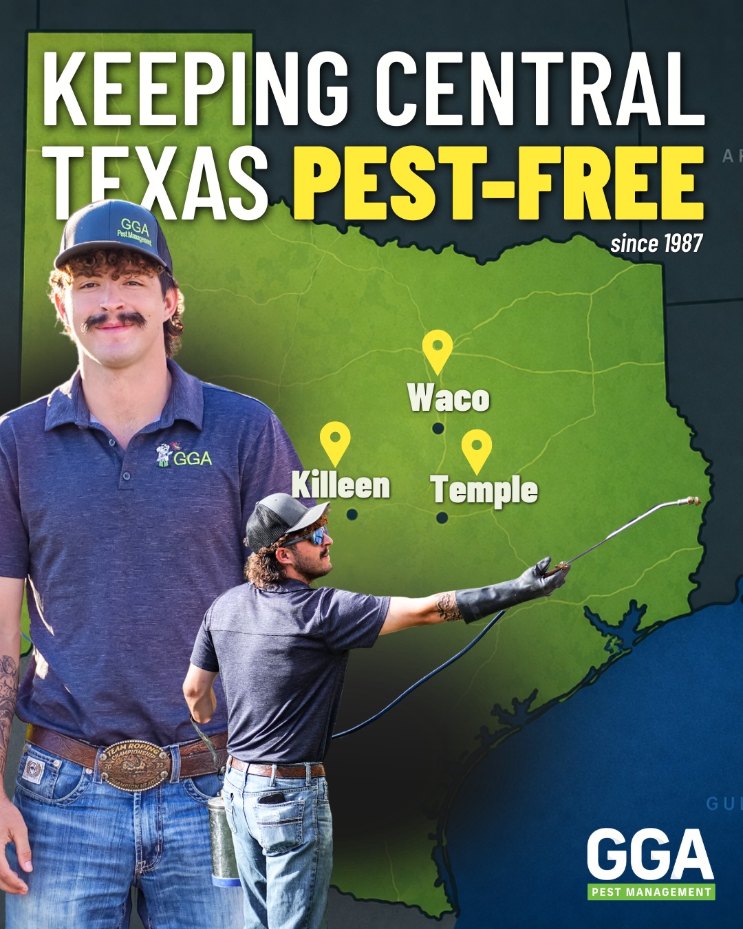 GGA Pest Management Facebook ad from Jun 3, 2026