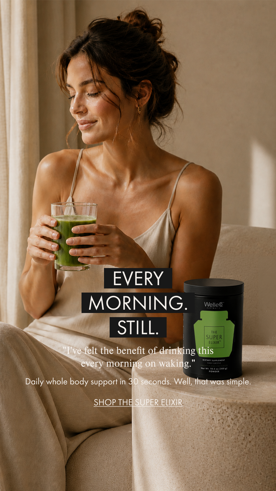 WelleCo Facebook ad