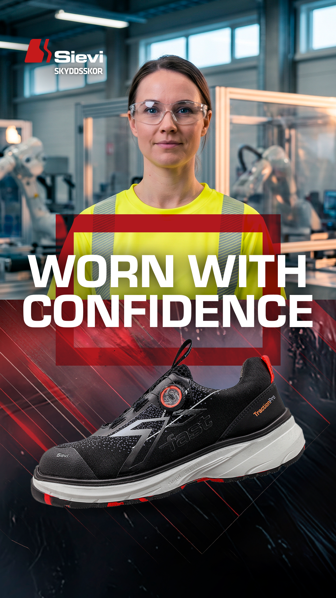 Sievi Facebook ad: Worn with confidence