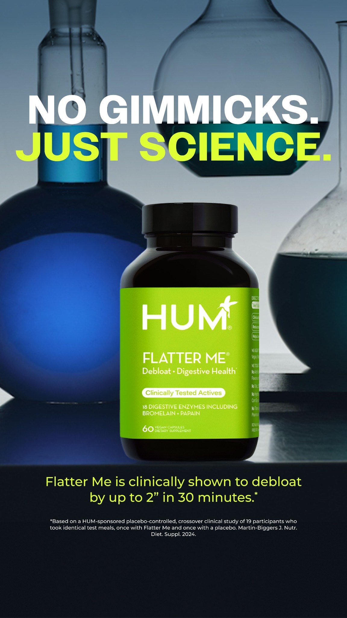 HUM Nutrition Facebook ad