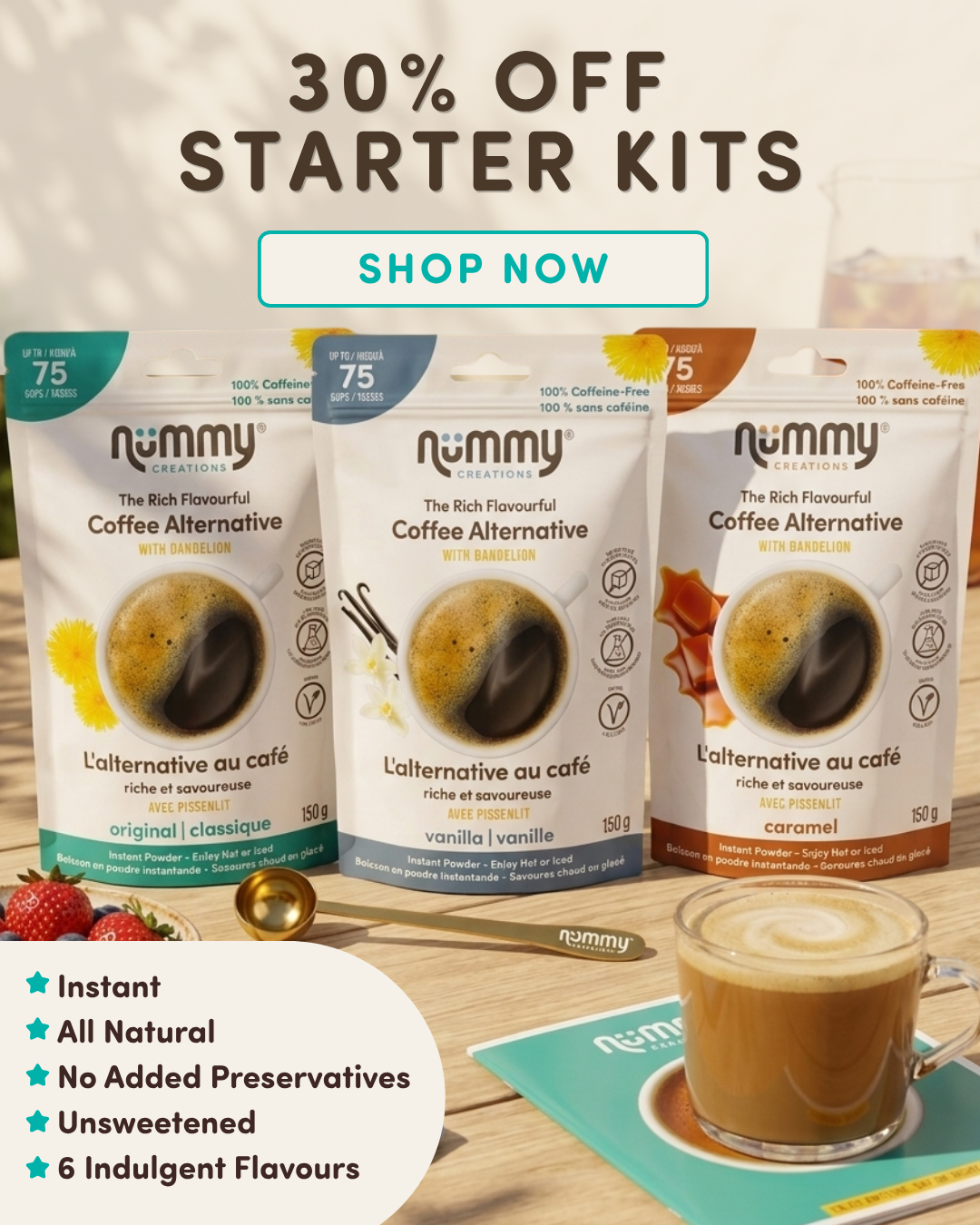 nummy_creations Facebook ad: Try the Fan Favourites Starter Kit 30% off