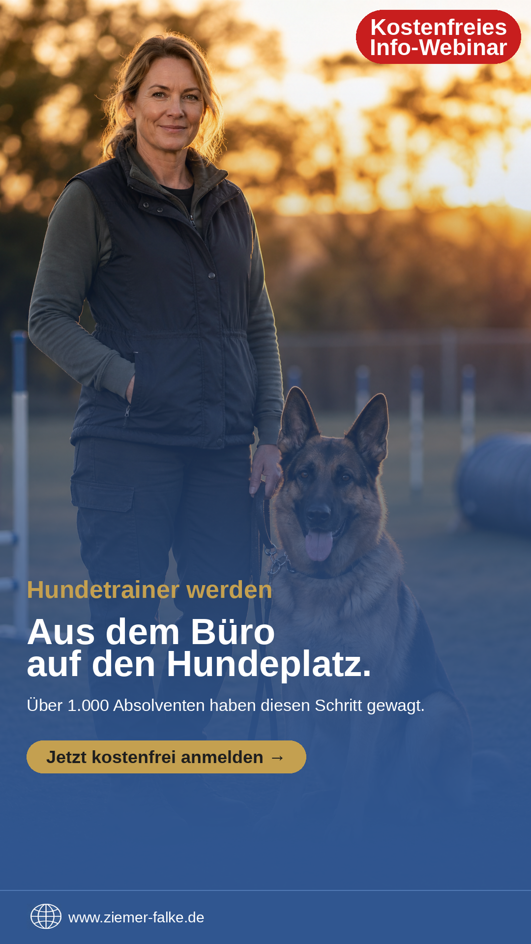 Ziemer & Falke - Schulungszentrum für Hundetrainer Facebook ad