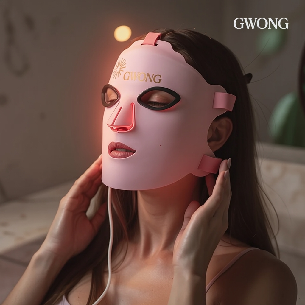 Gwong Light Therapy Facebook ad: Gwong Premium LED Light Therapy Face Mask, My Store