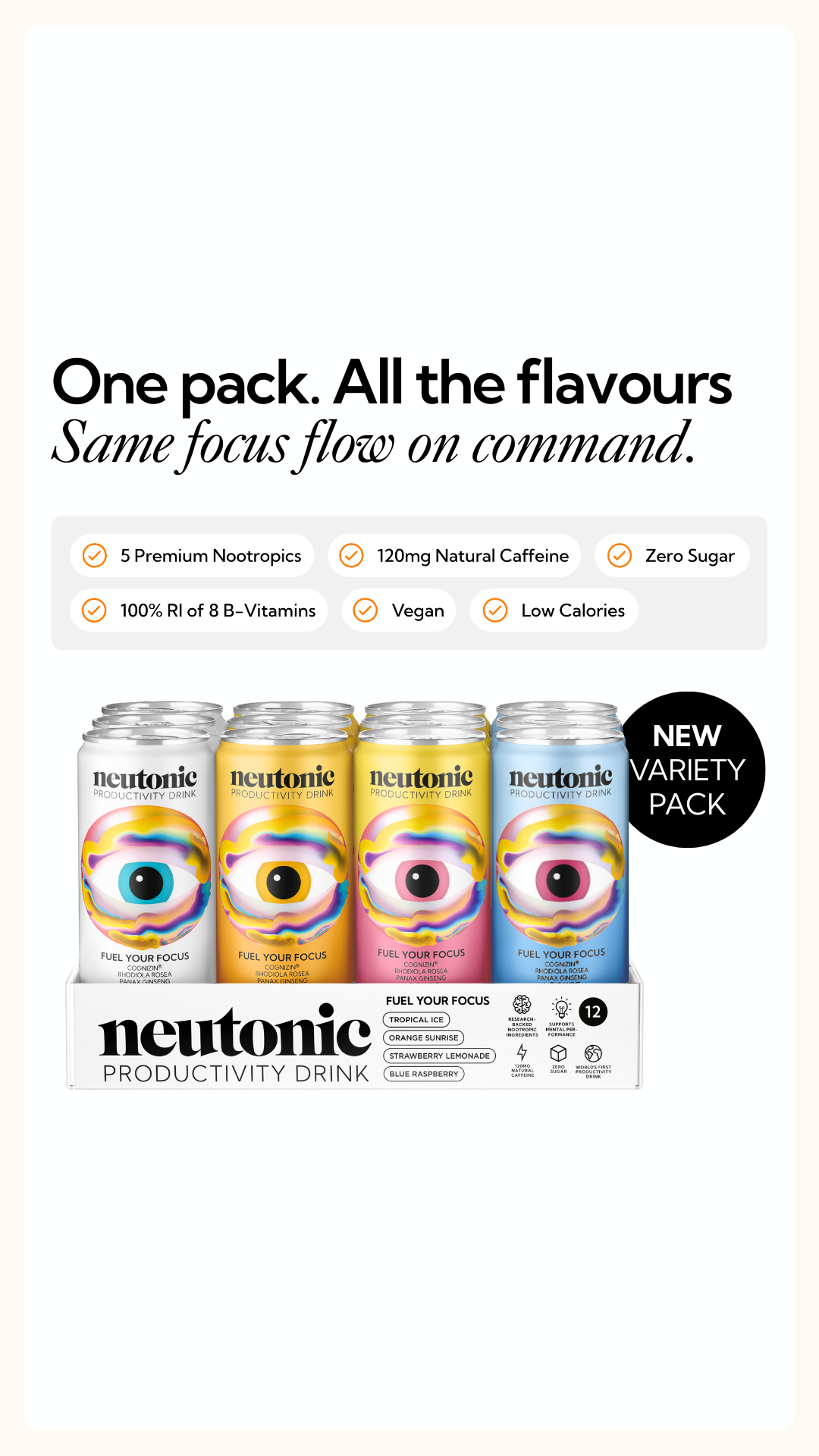 Neutonic Facebook ad