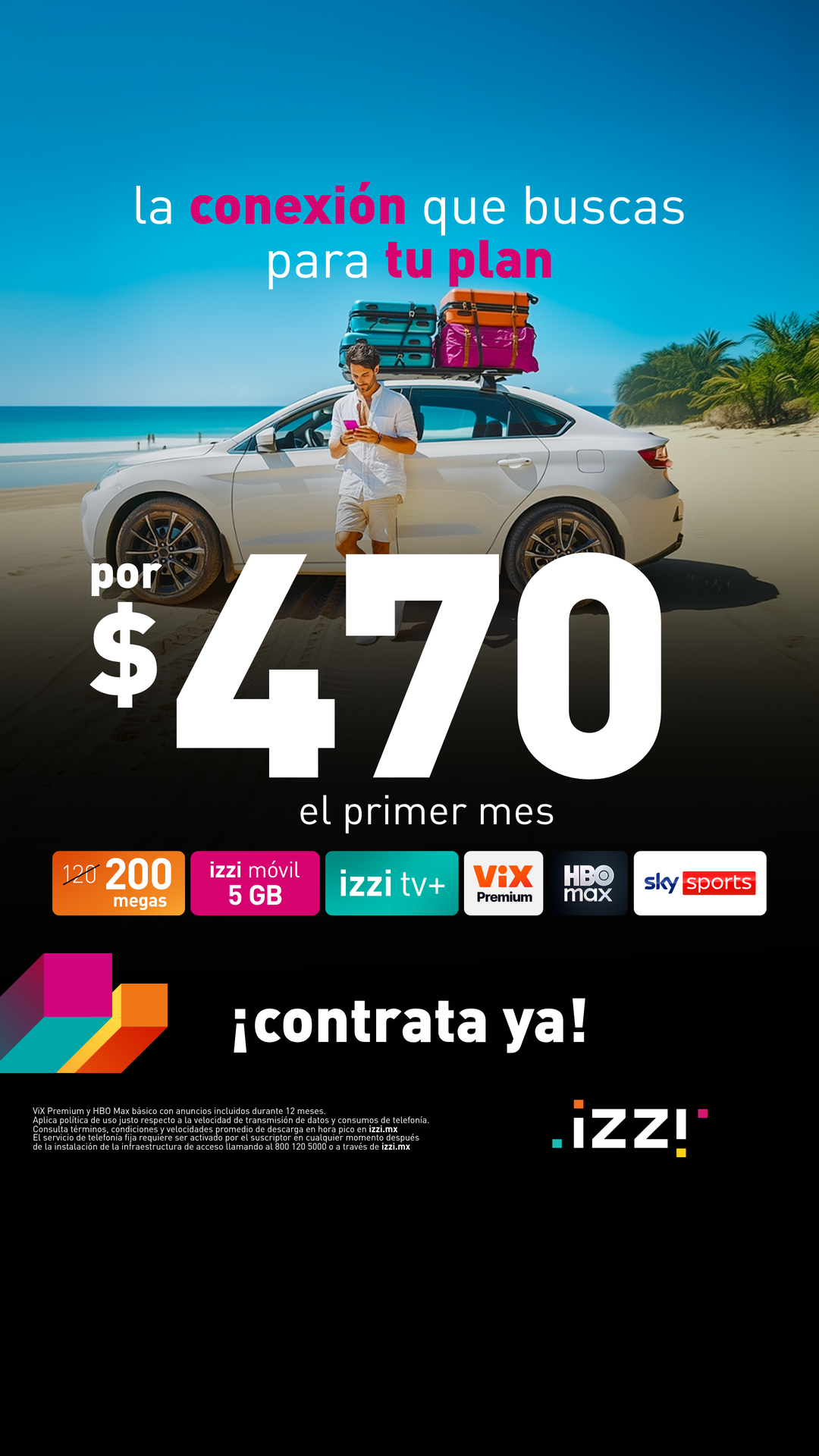 izzi telecom Facebook ad