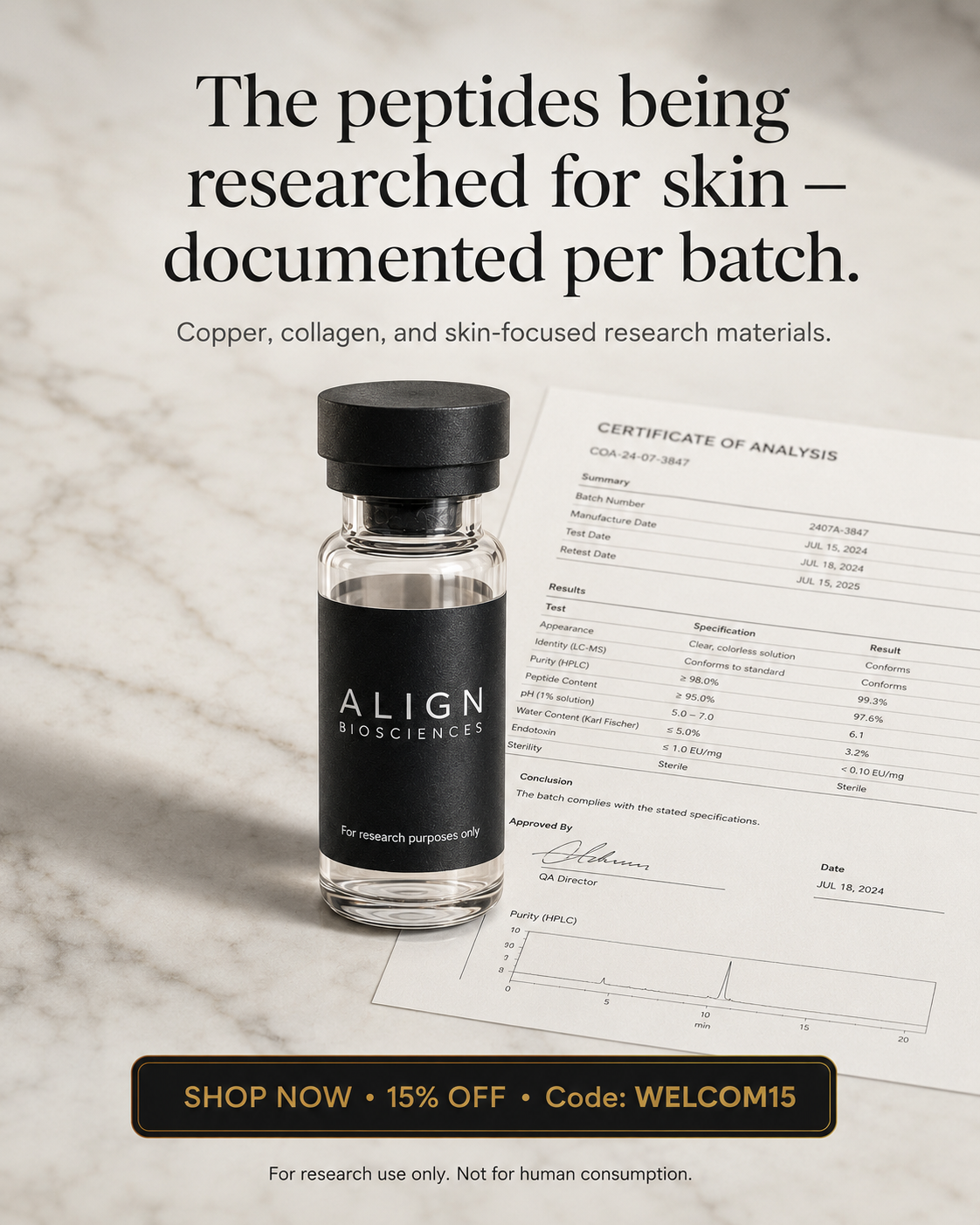 Align BioSciences Facebook ad