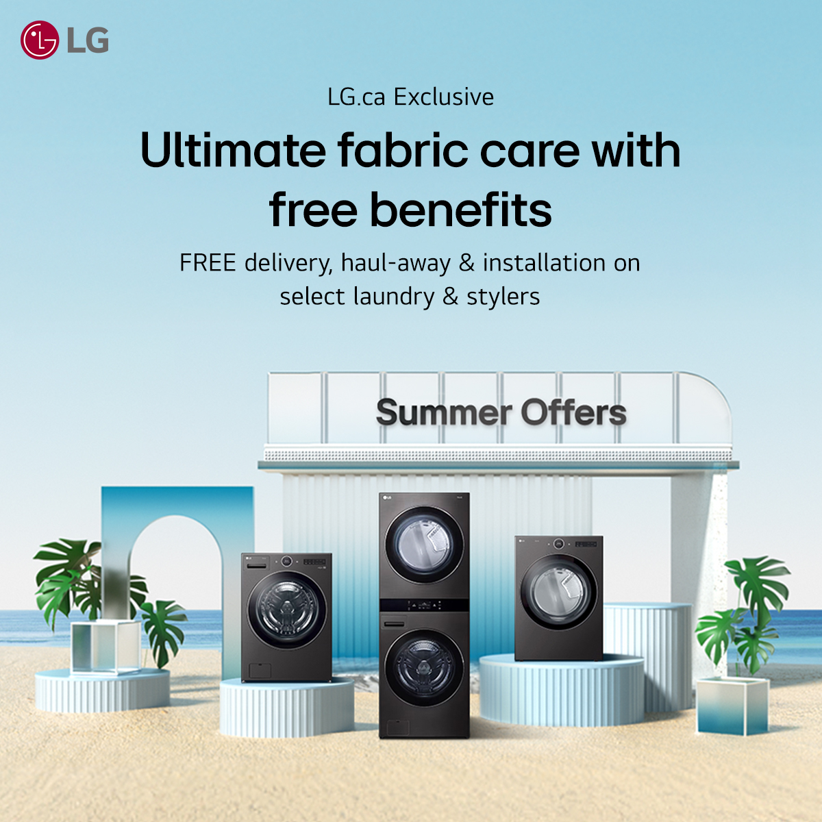 LG Global Facebook ad: Laundry Done Better LG