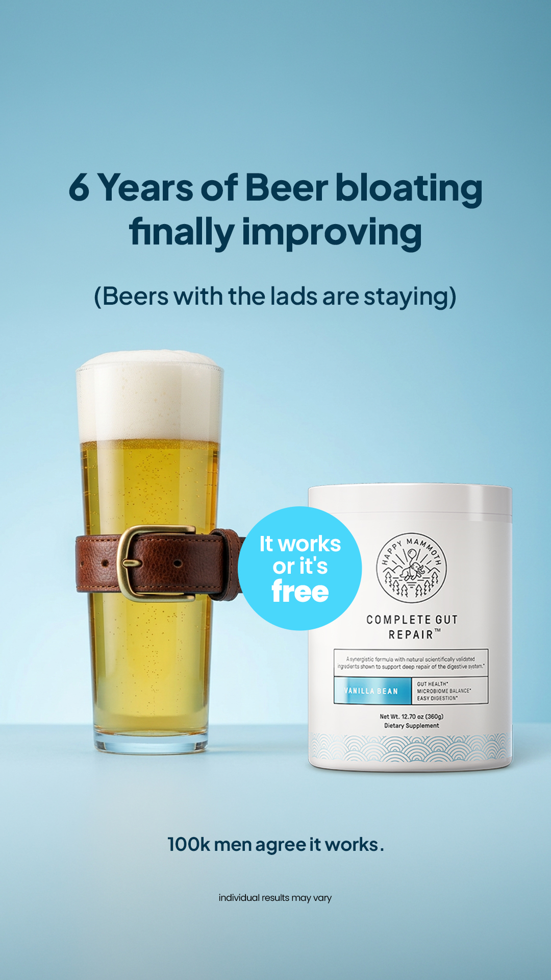 Happy Mammoth EU Facebook ad