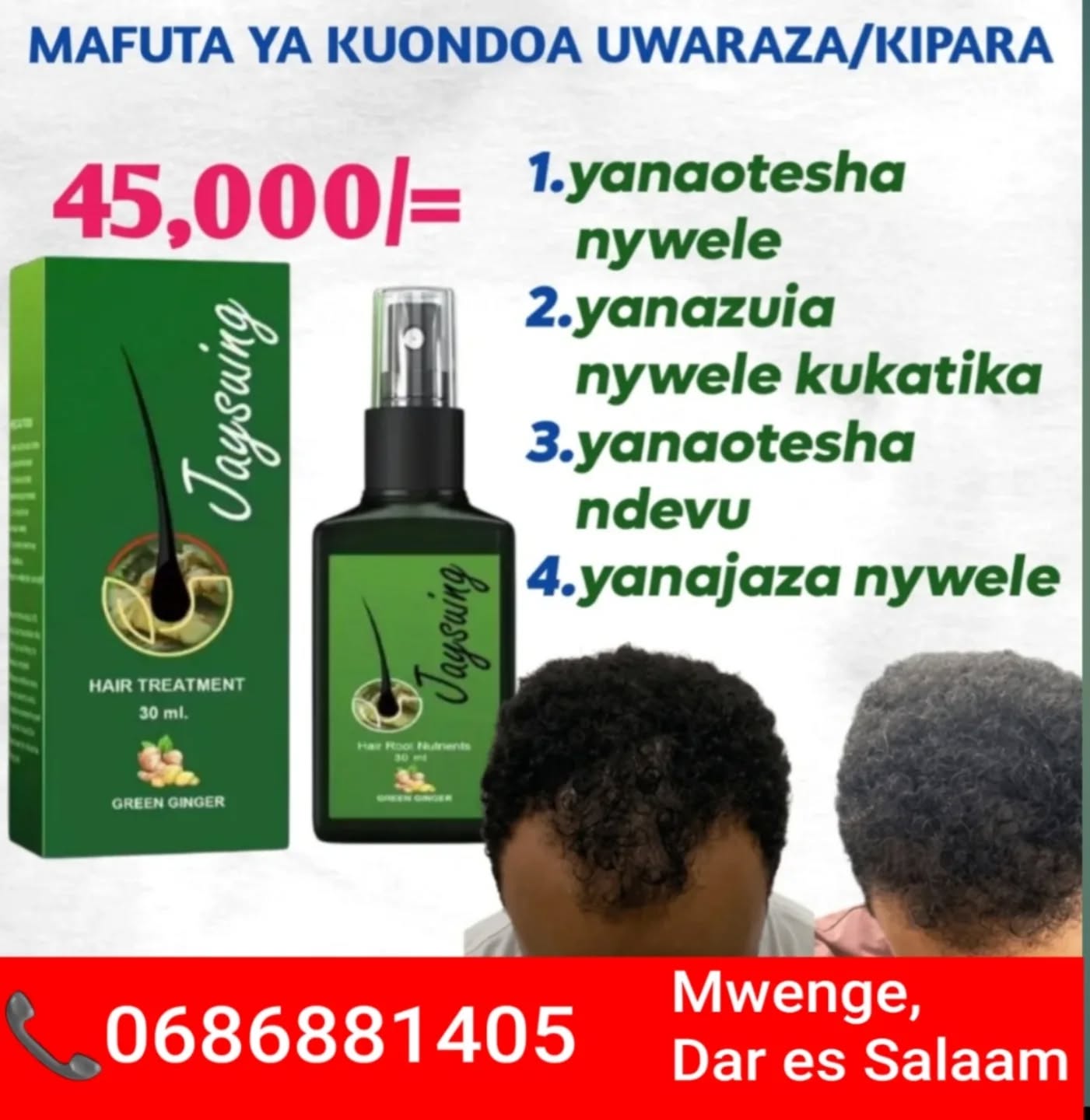 we_cosmetics__ Facebook ad: JAYSUING hsir treatment ni mafuta yaliyo tengenezwa kwa…